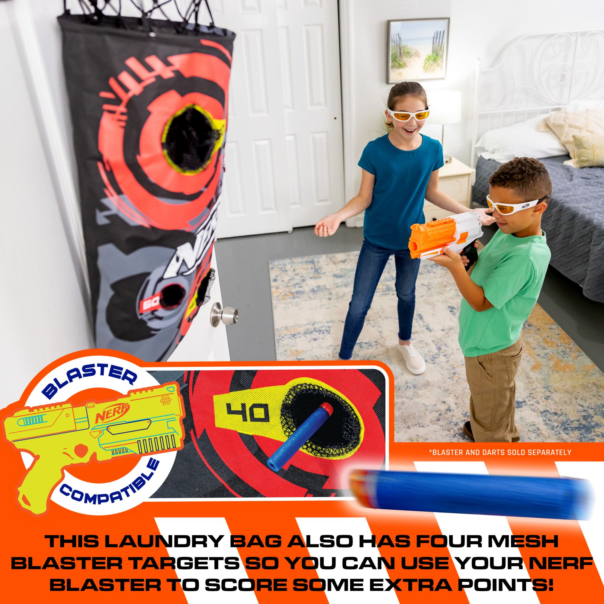 Nerf Basketball Hoop Hamper product image