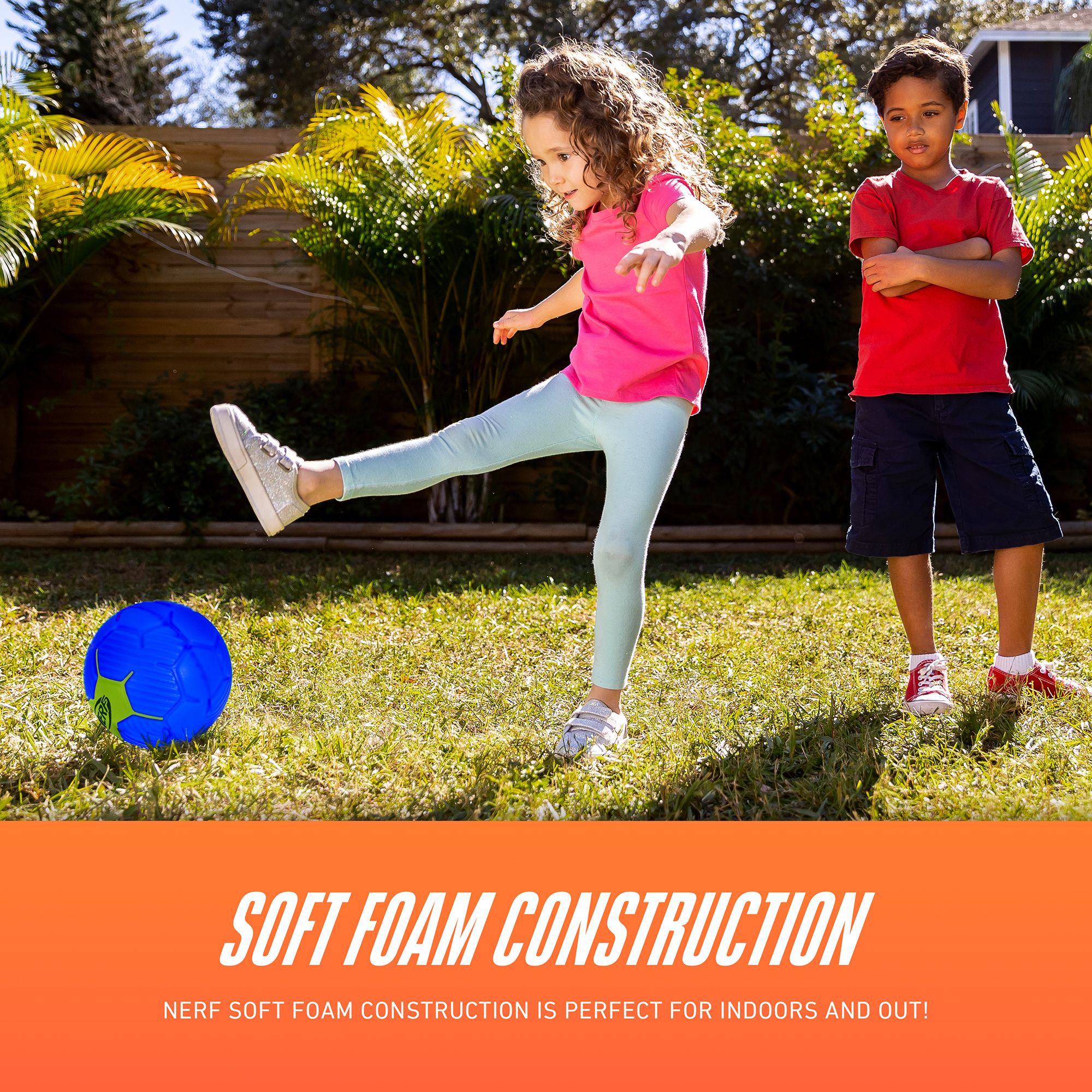 NERF Proshot Kids Mini Foam Soccer Ball product image