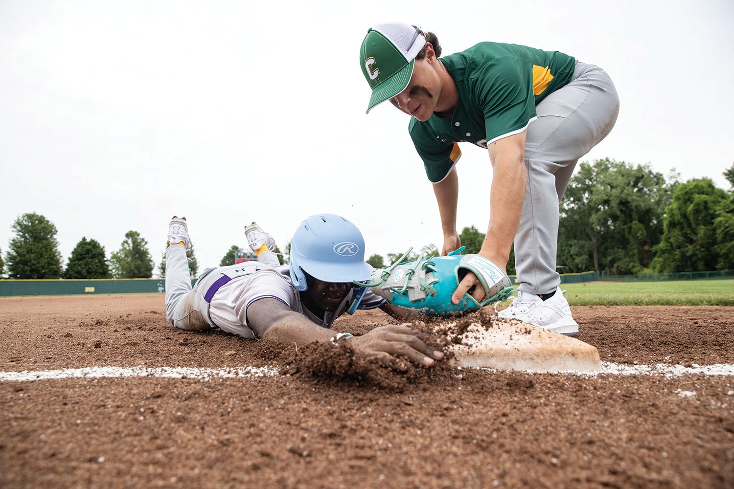 Rawlings Senior MACH Baseball Batting Helmet w/ Adjustable Face Guard product image