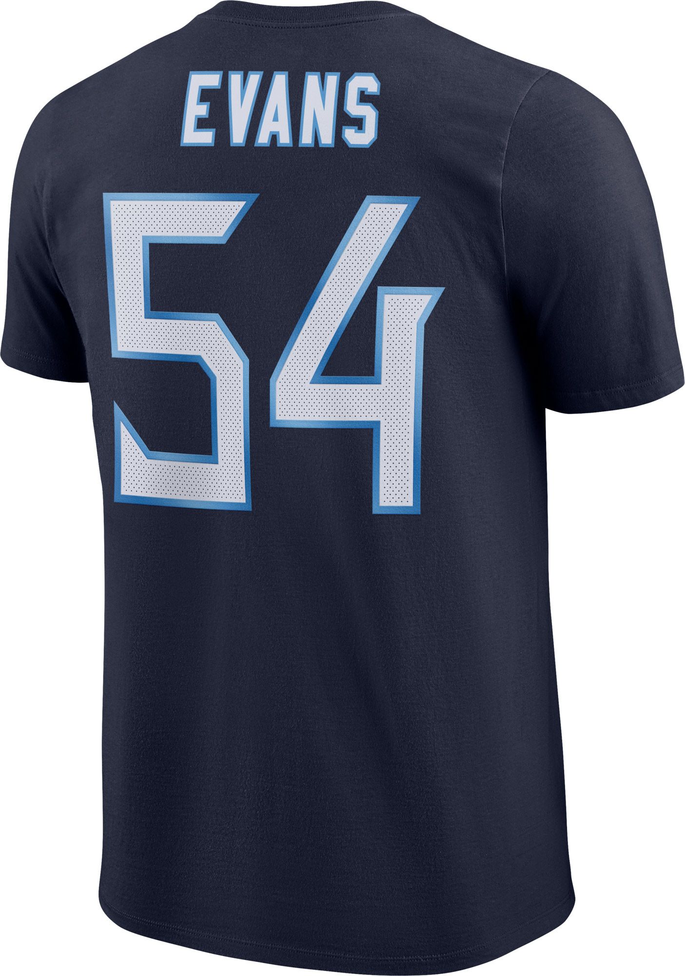 Rashaan Evans #54 Nike Men's Tennessee Titans Pride Navy T-Shirt product image