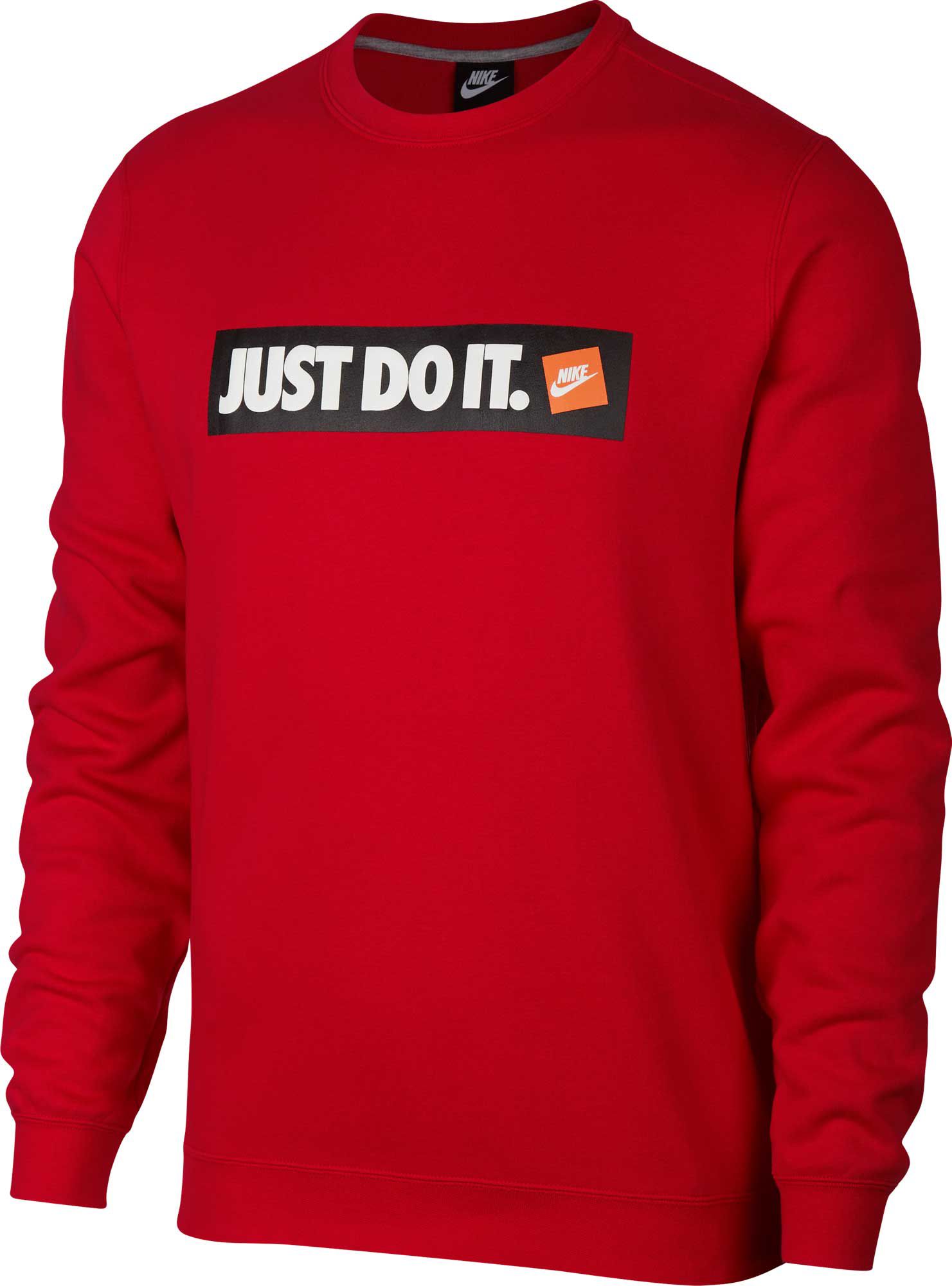 just do it crewneck