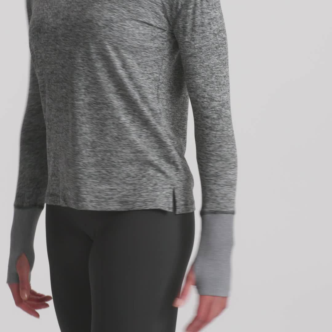 Nike Women's Element Long Sleeve Running Shirt Nike Women's Element Long Sleeve Running Shirt