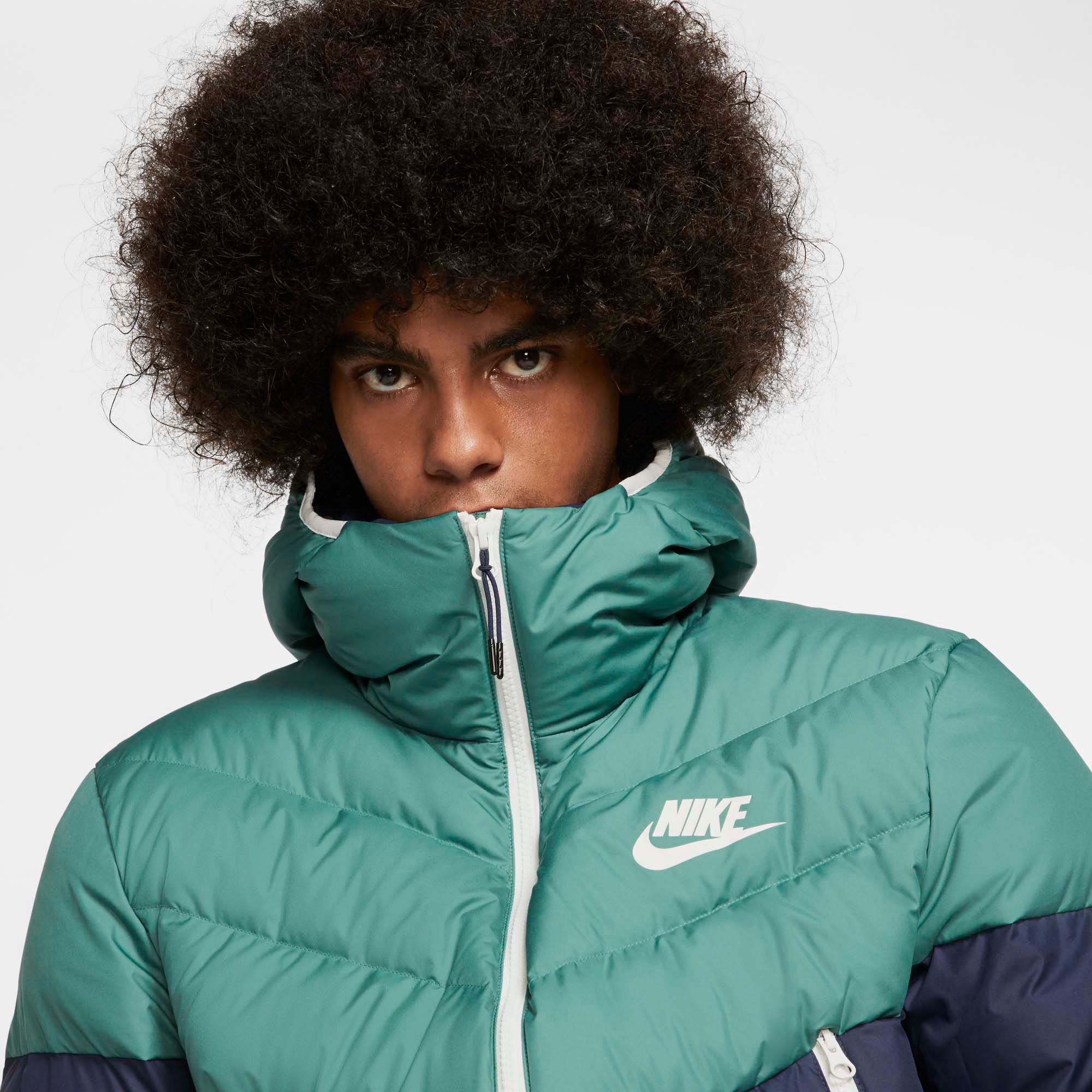 nike windrunner down jacket men's
