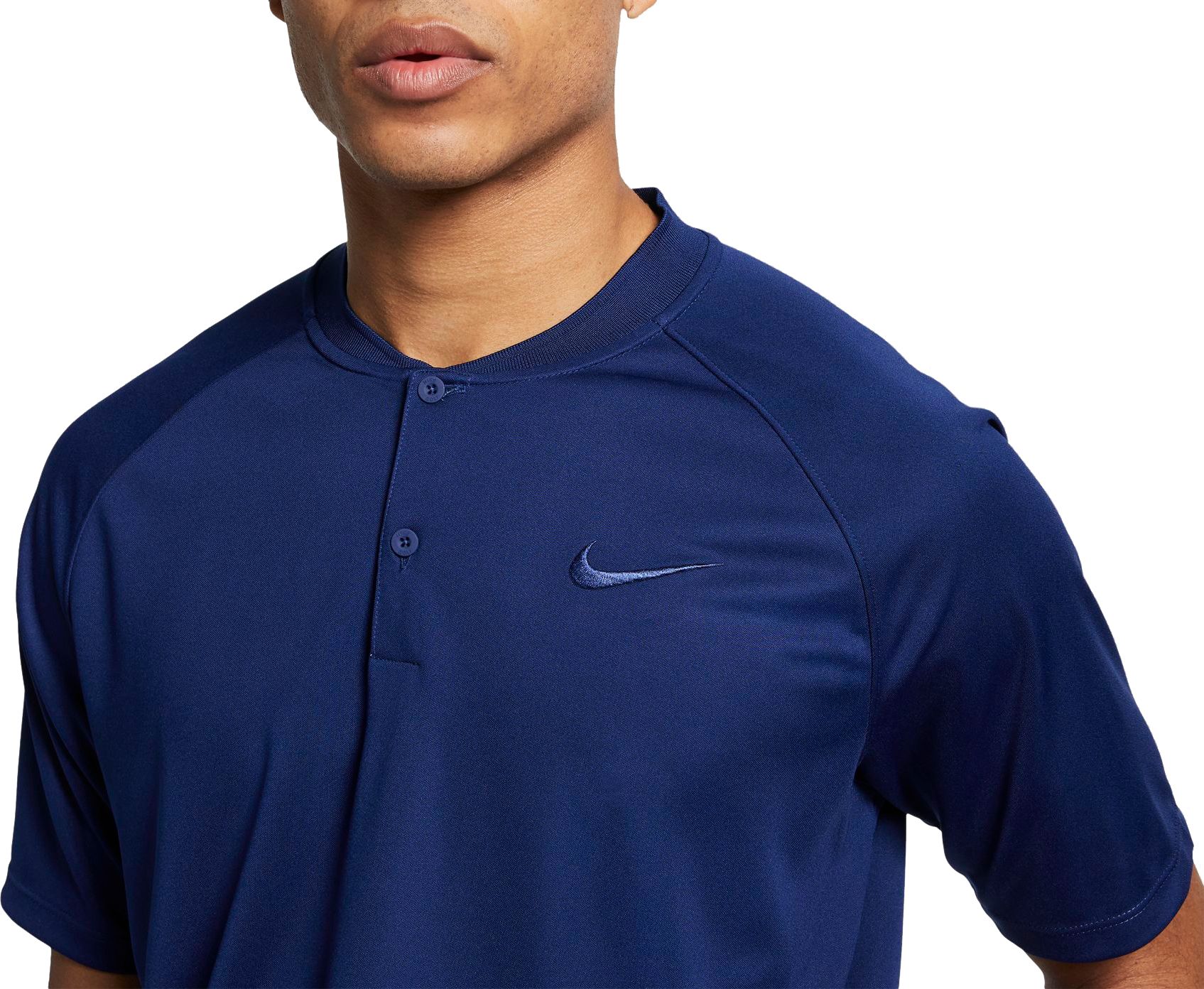 nike men's dry momentum golf polo