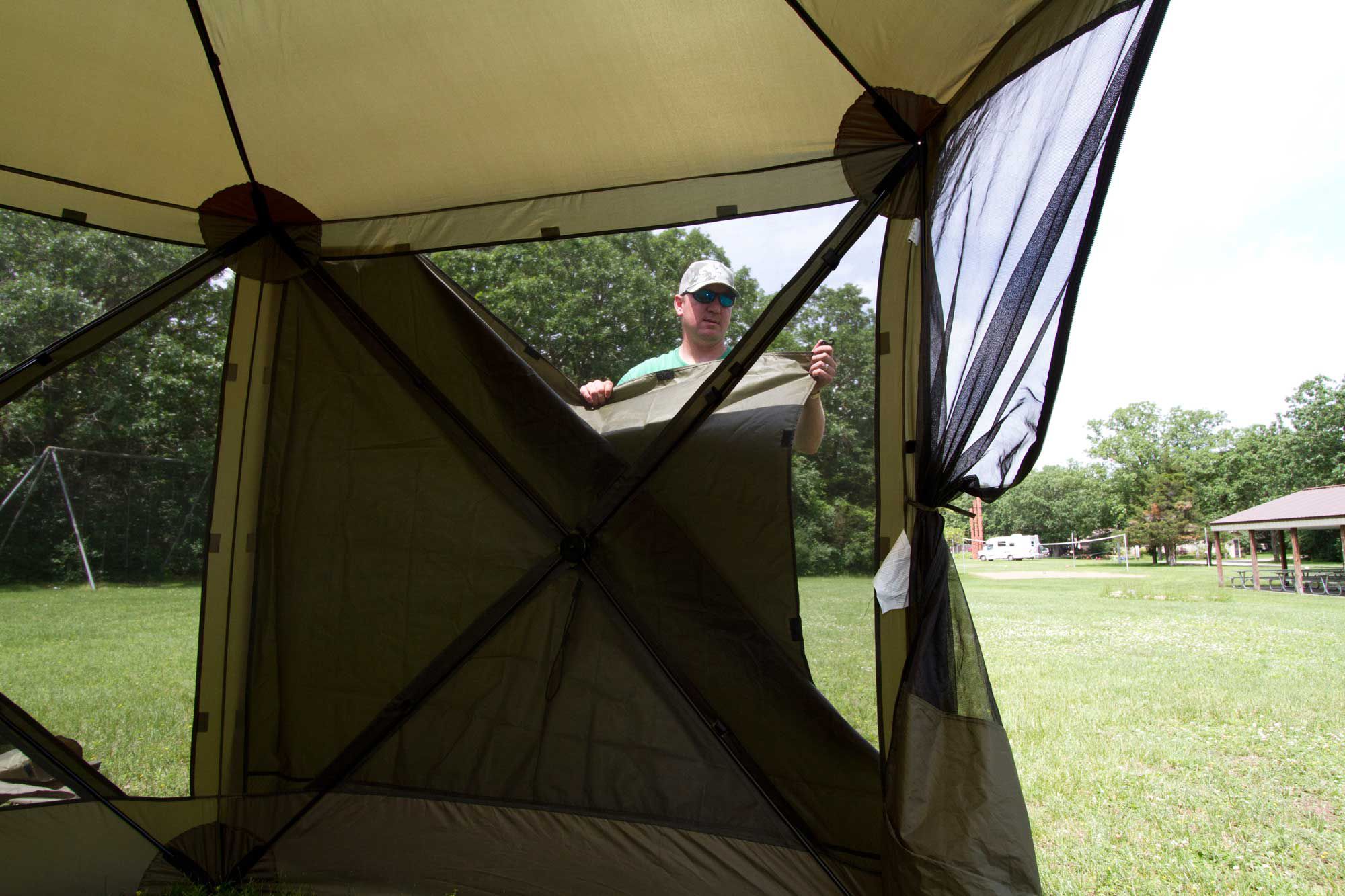 Clam Outdoors Quick-Set Screen Hub Wind Panels – 3 Pack product image