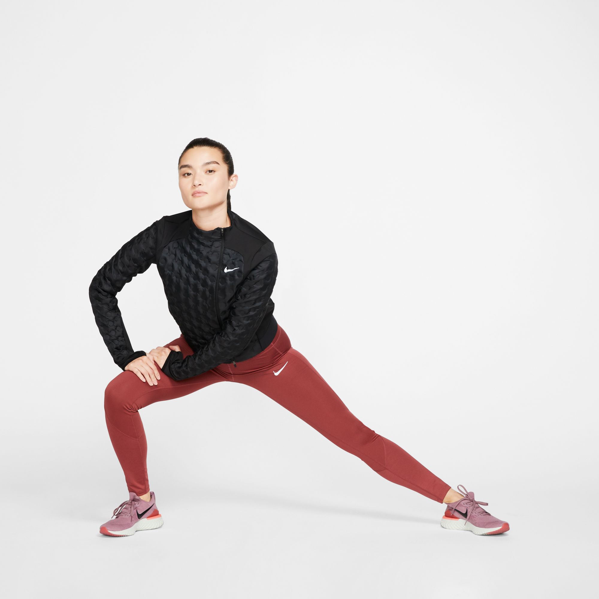nike racer warm running tights
