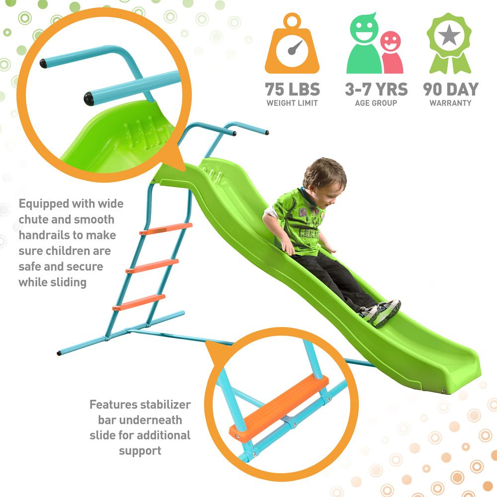 Pure Fun 6-Foot Kids Wavy Slide product image