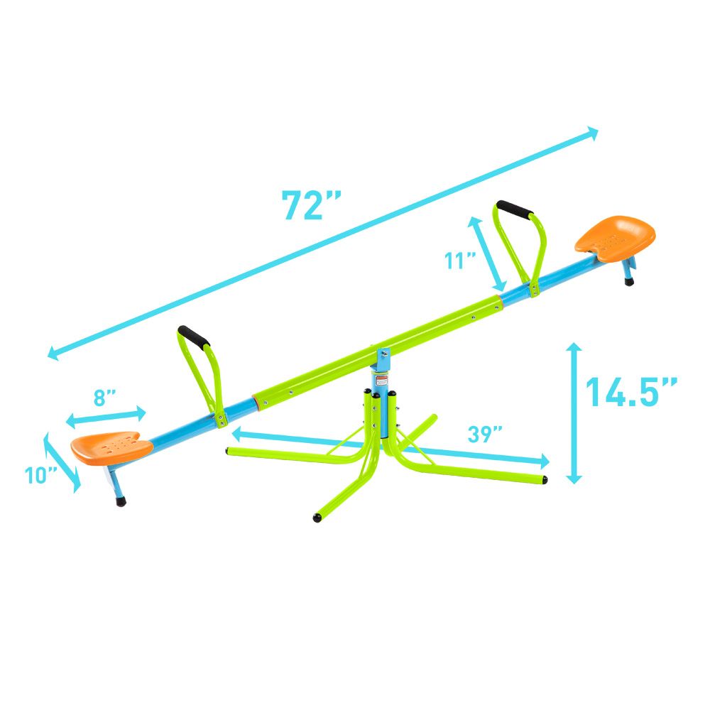 Pure Fun 360° Swivel Kids Seesaw product image