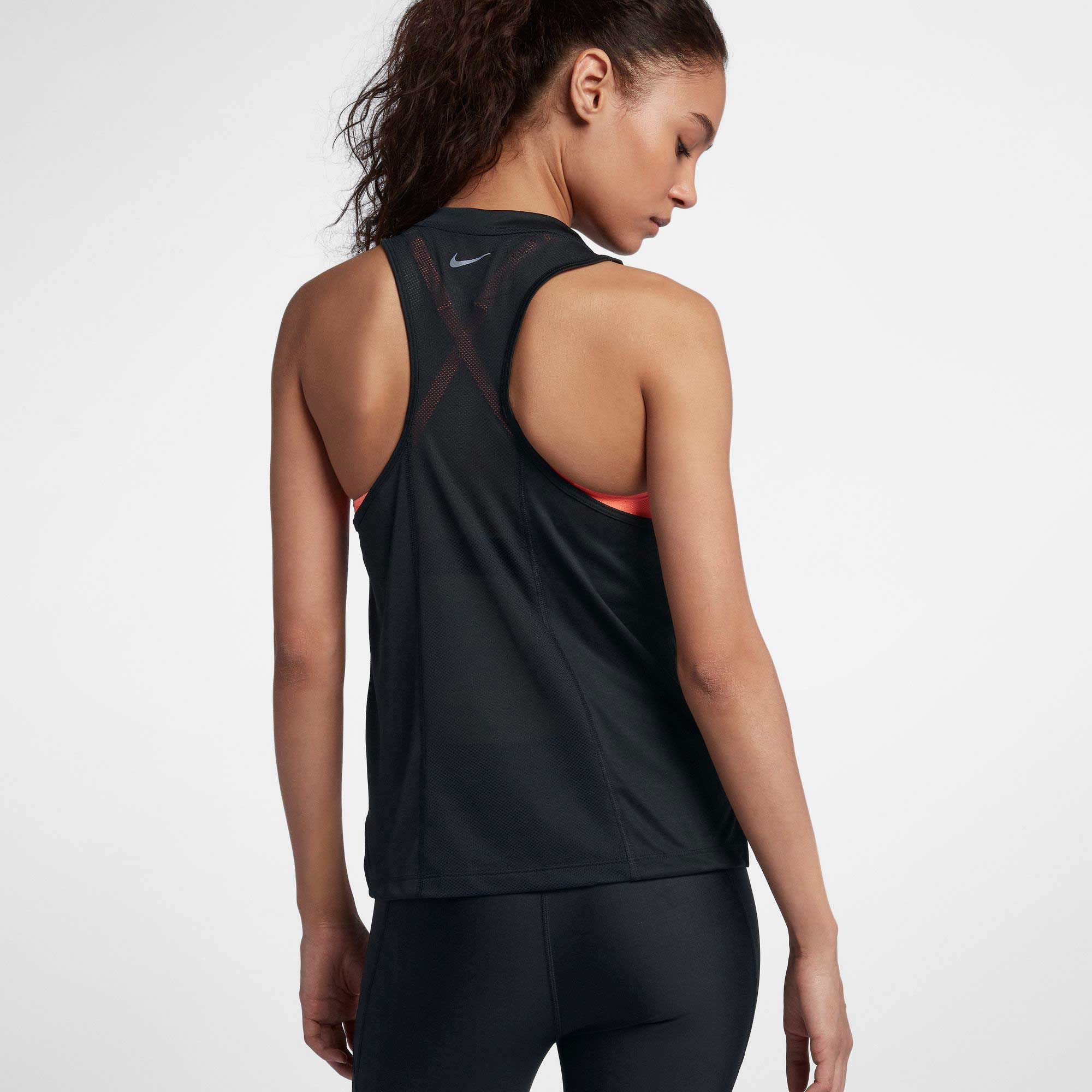 nike dry miler women's running tank