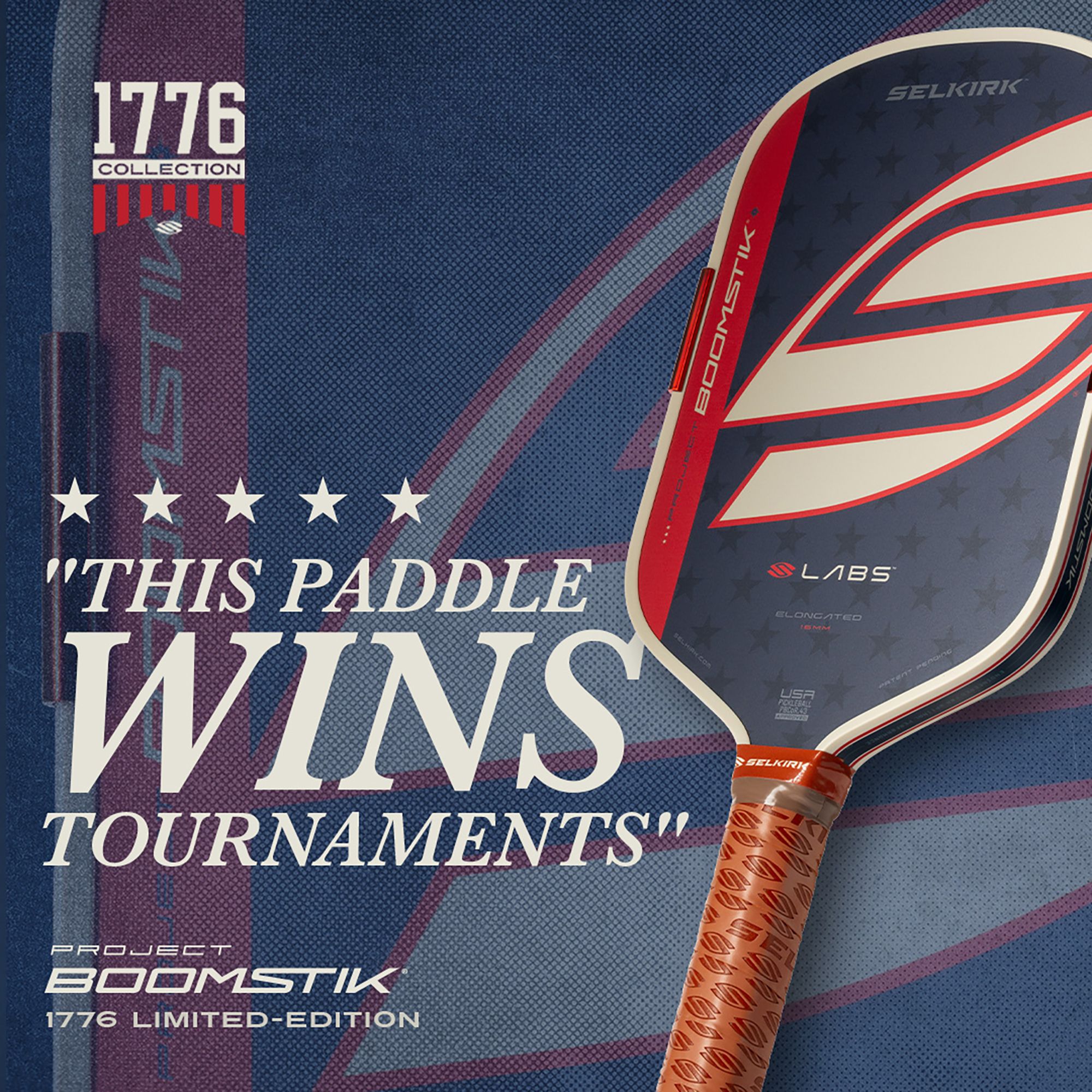 Selkirk LABS 1776 Project Boomstik Pickleball Paddle product image