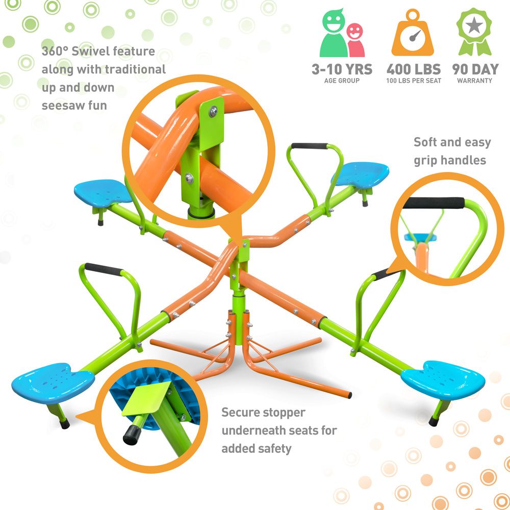 Pure Fun Quad Swivel Seesaw product image