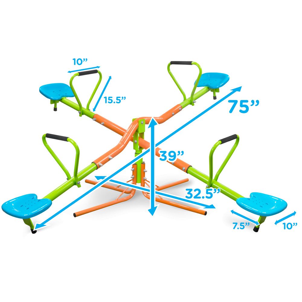 Pure Fun Quad Swivel Seesaw product image