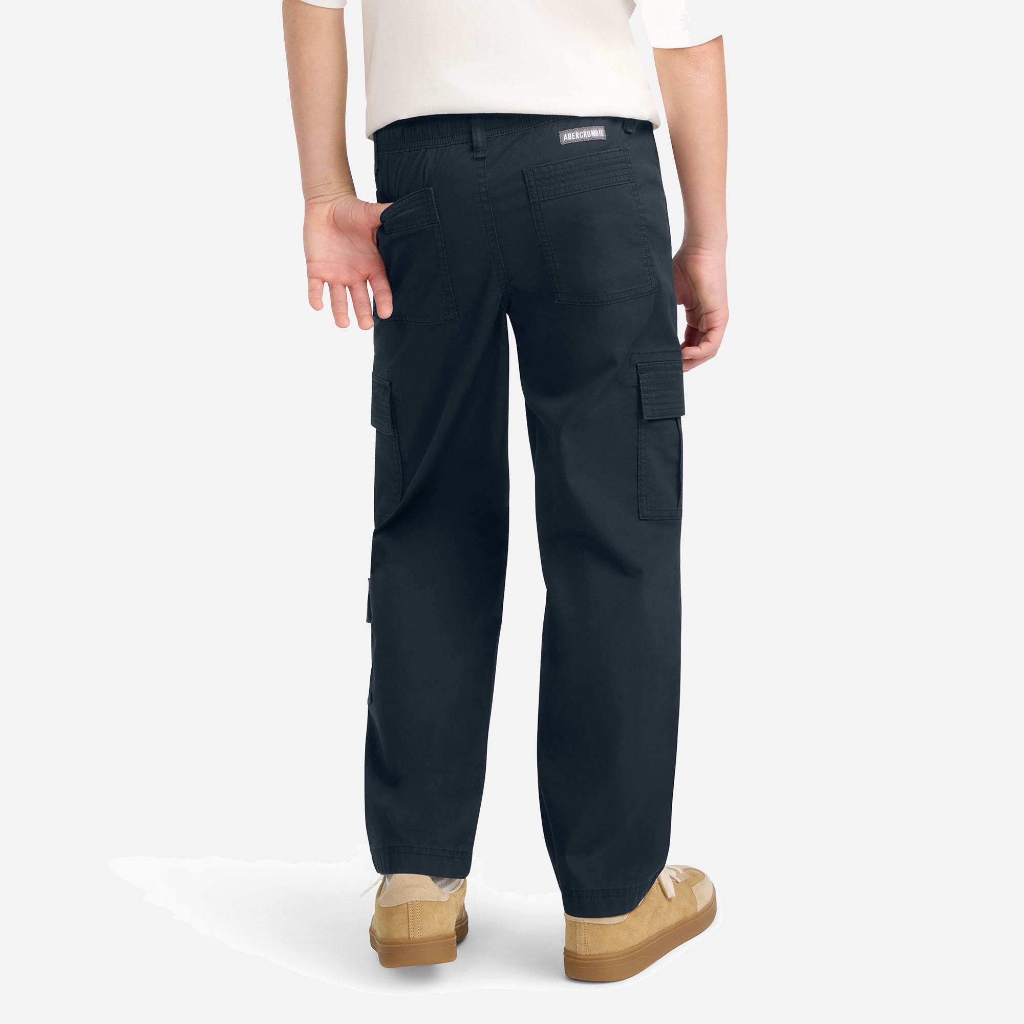 abercrombie kids baggy cargo pants product image