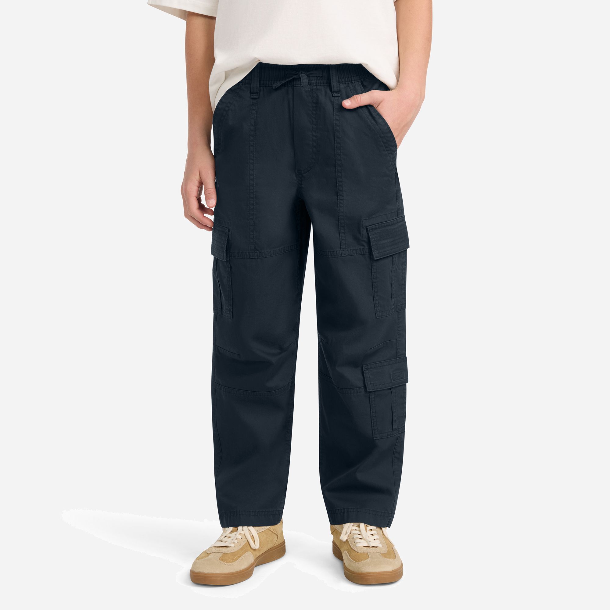 abercrombie kids baggy cargo pants product image