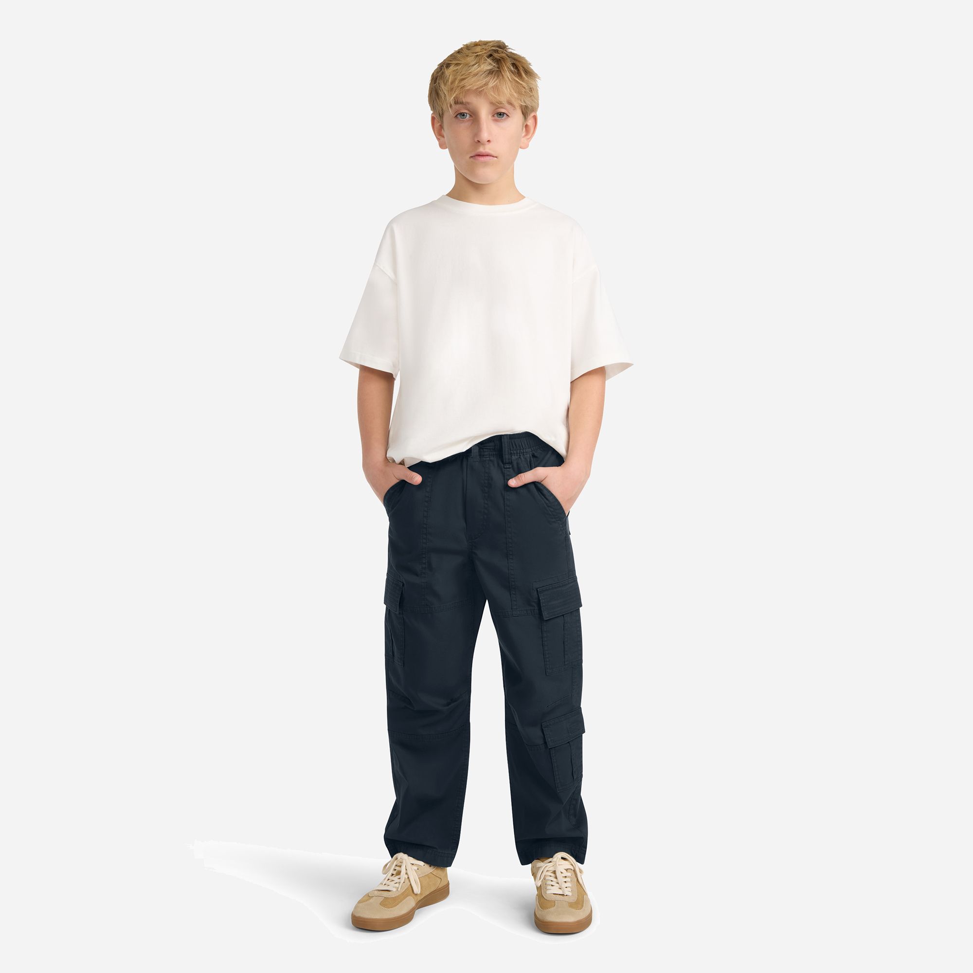 abercrombie kids baggy cargo pants product image
