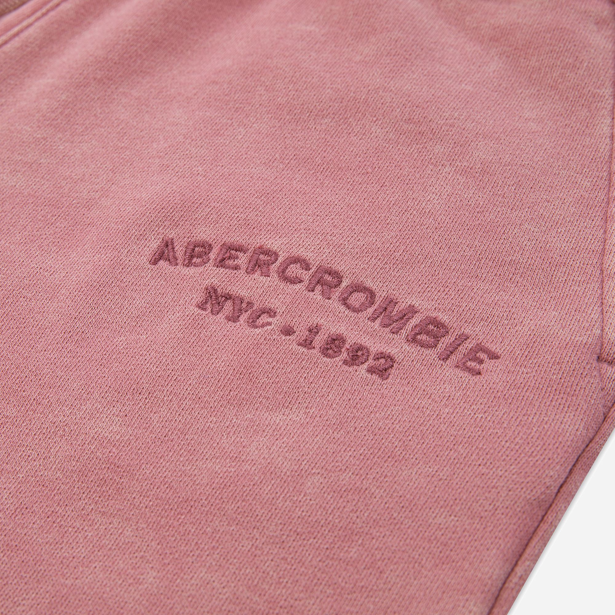 abercrombie kids sun faded fleece shorts product image