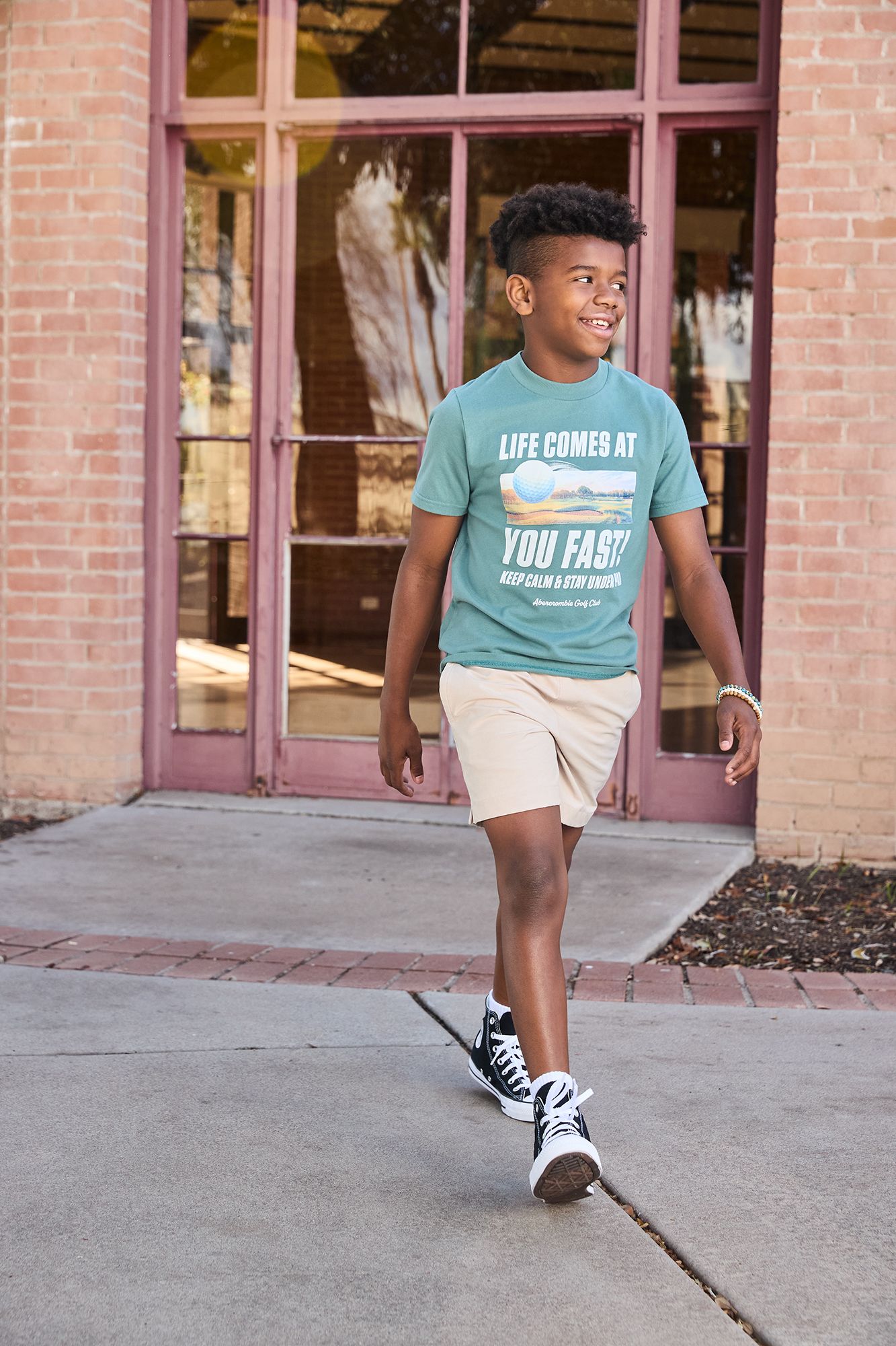 abercrombie kids keep calm graphic tee product image