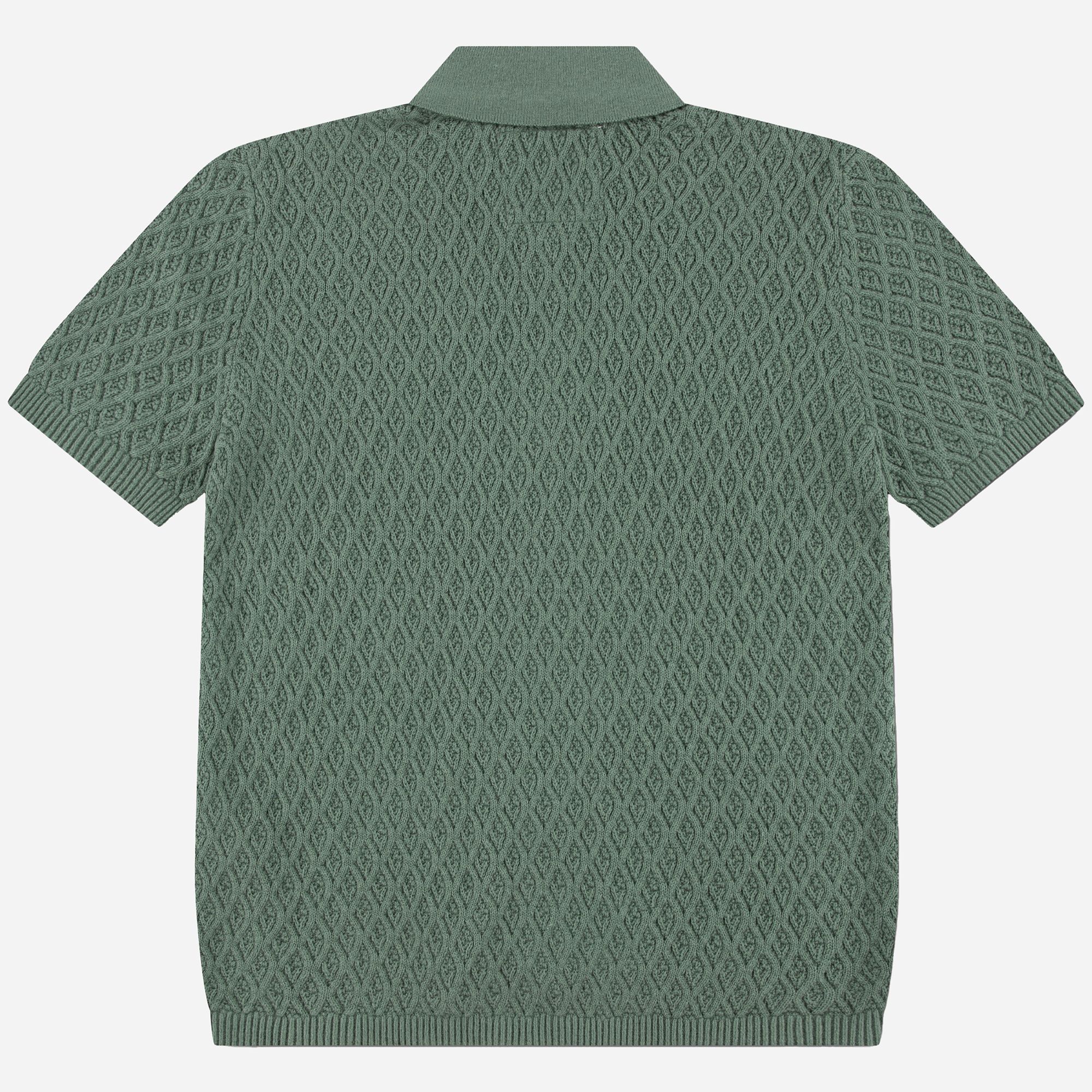 abercrombie kids short-sleeve button-through sweater polo product image