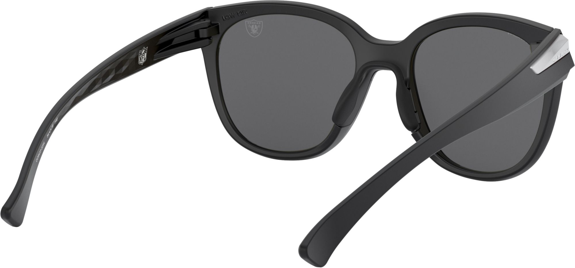 Oakley Women's Las Vegas Raiders Low Key Matte Black Sunglasses product image