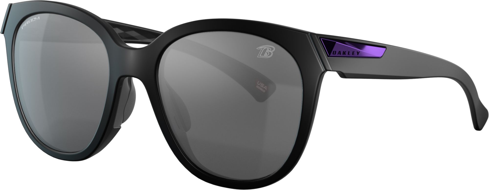 Oakley Women's Baltimore Ravens Low Key Matte Black Sunglasses product image