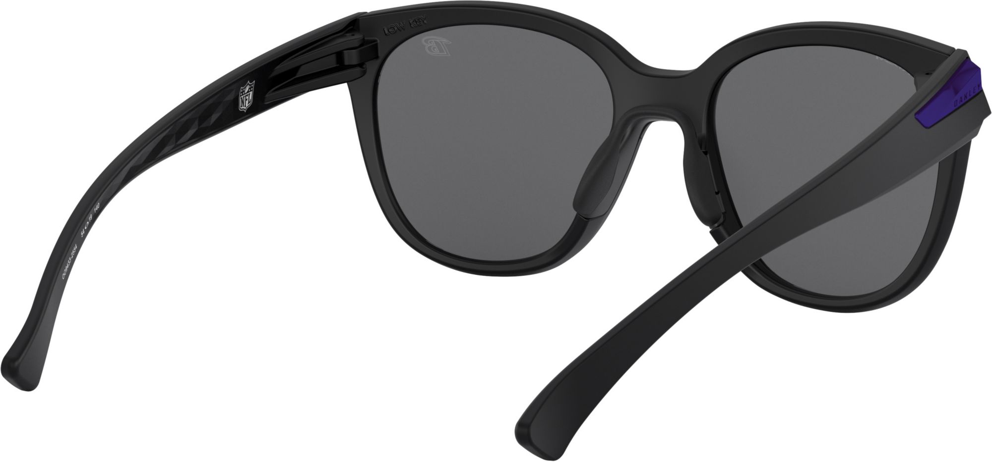 Oakley Women's Baltimore Ravens Low Key Matte Black Sunglasses product image