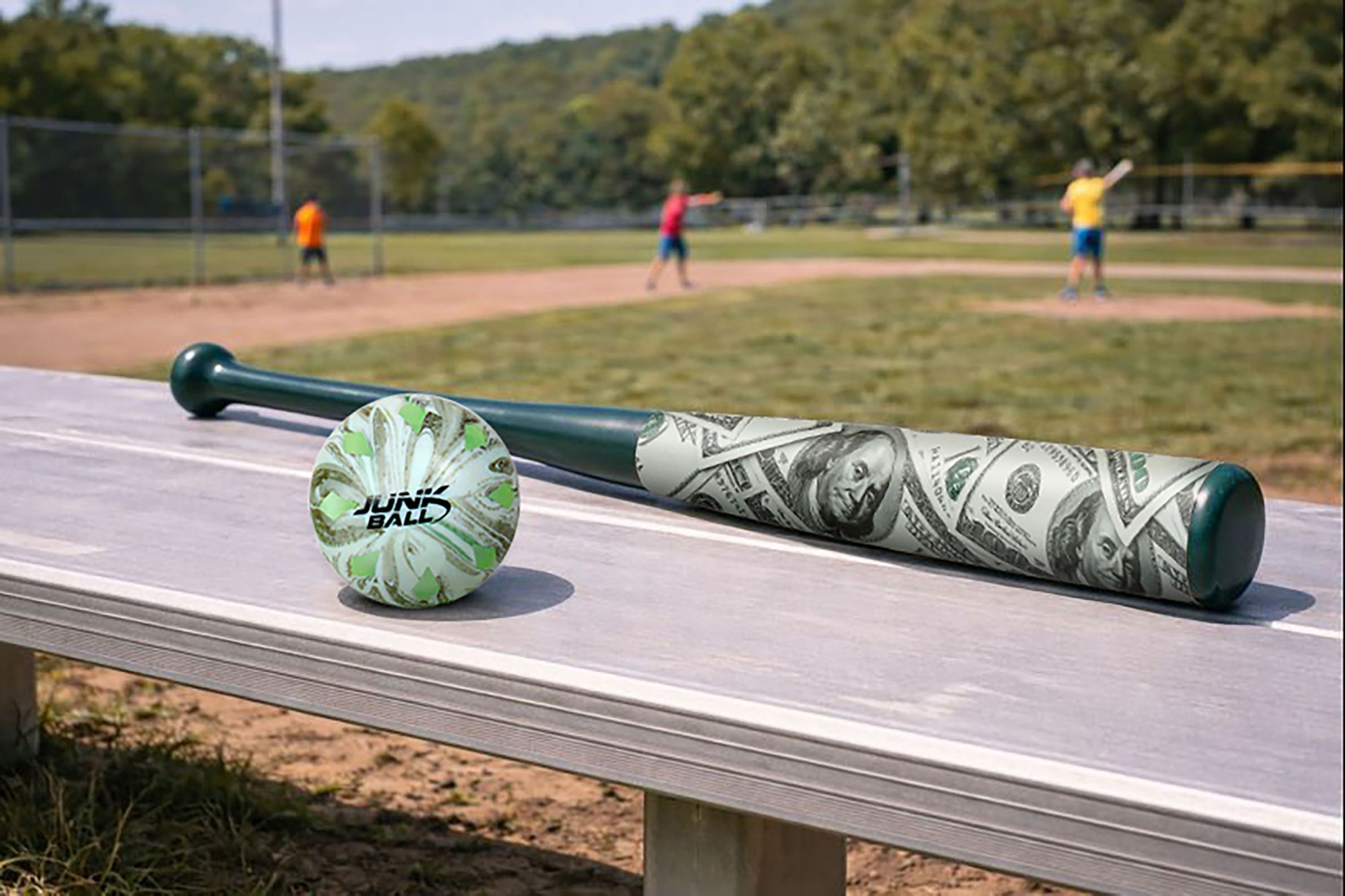 Junk Ball Big Bucks Drip Bat and Ball Set product image