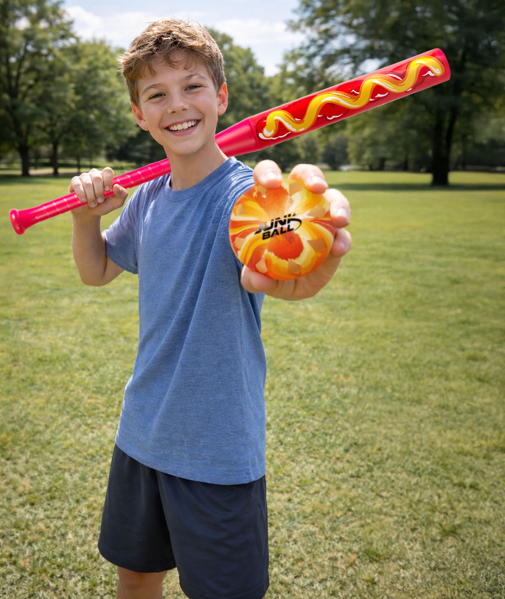 Junk Ball Home Run Hot Dog Drip Bat and Ball Set product image