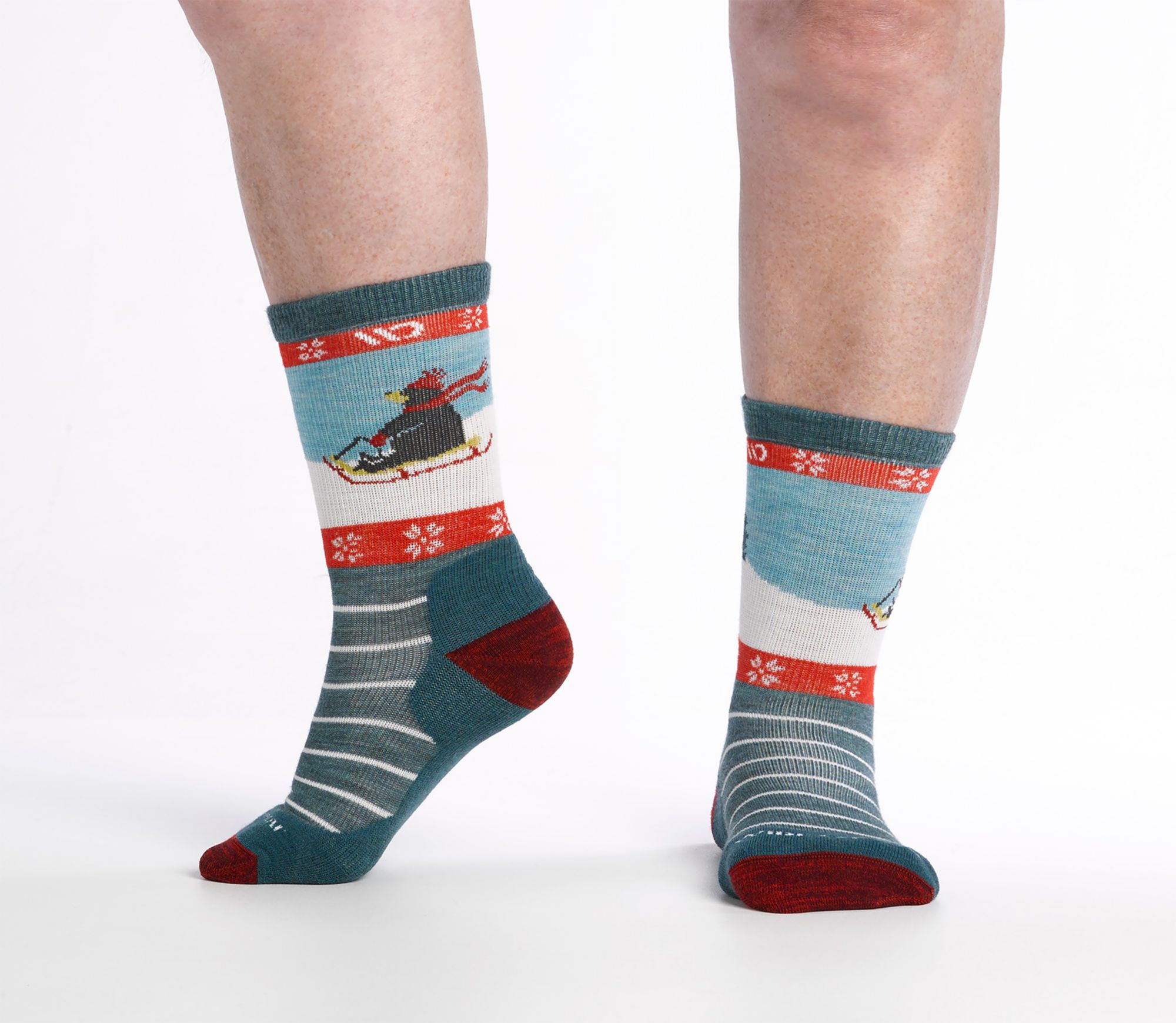 Wide Open Holiday Cushioned Crew Socks product image