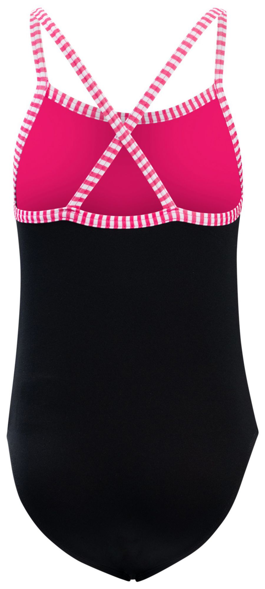 Dolfin Girls' Uglies Solid Criss-Cross Back One-Piece Swimsuit product image