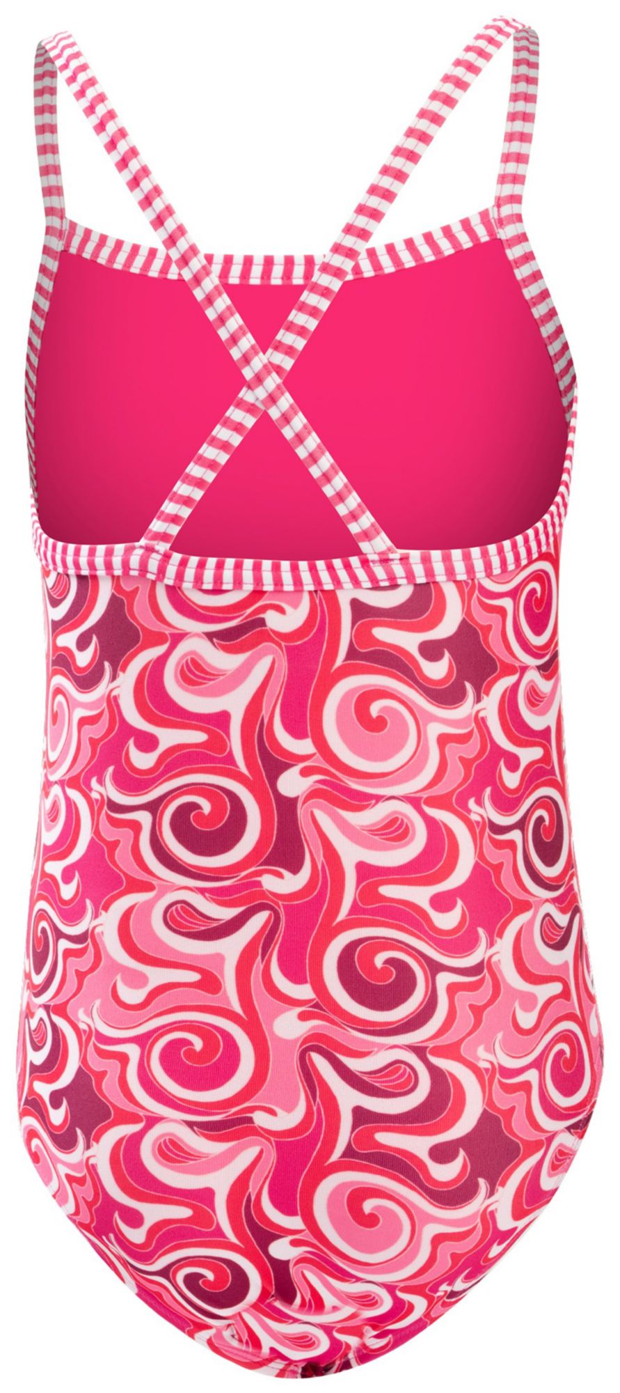 Dolfin Girls' Uglies Cascade Criss-Cross Back One-Piece Swimsuit product image