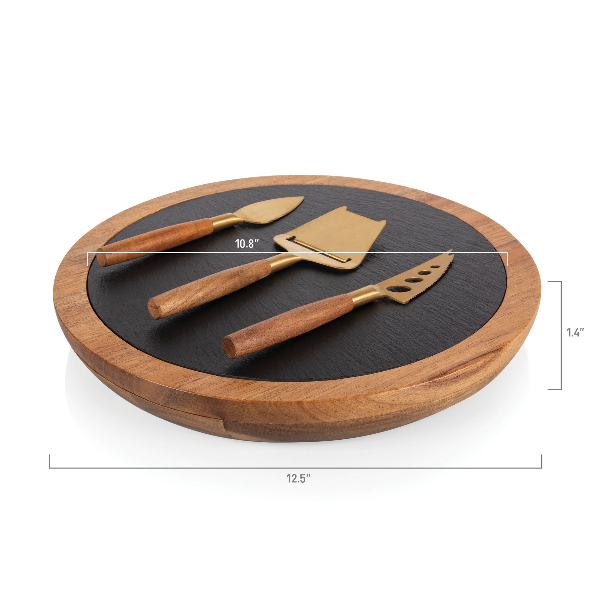 Picnic Time Baltimore Ravens Insignia Serving Board with Tools