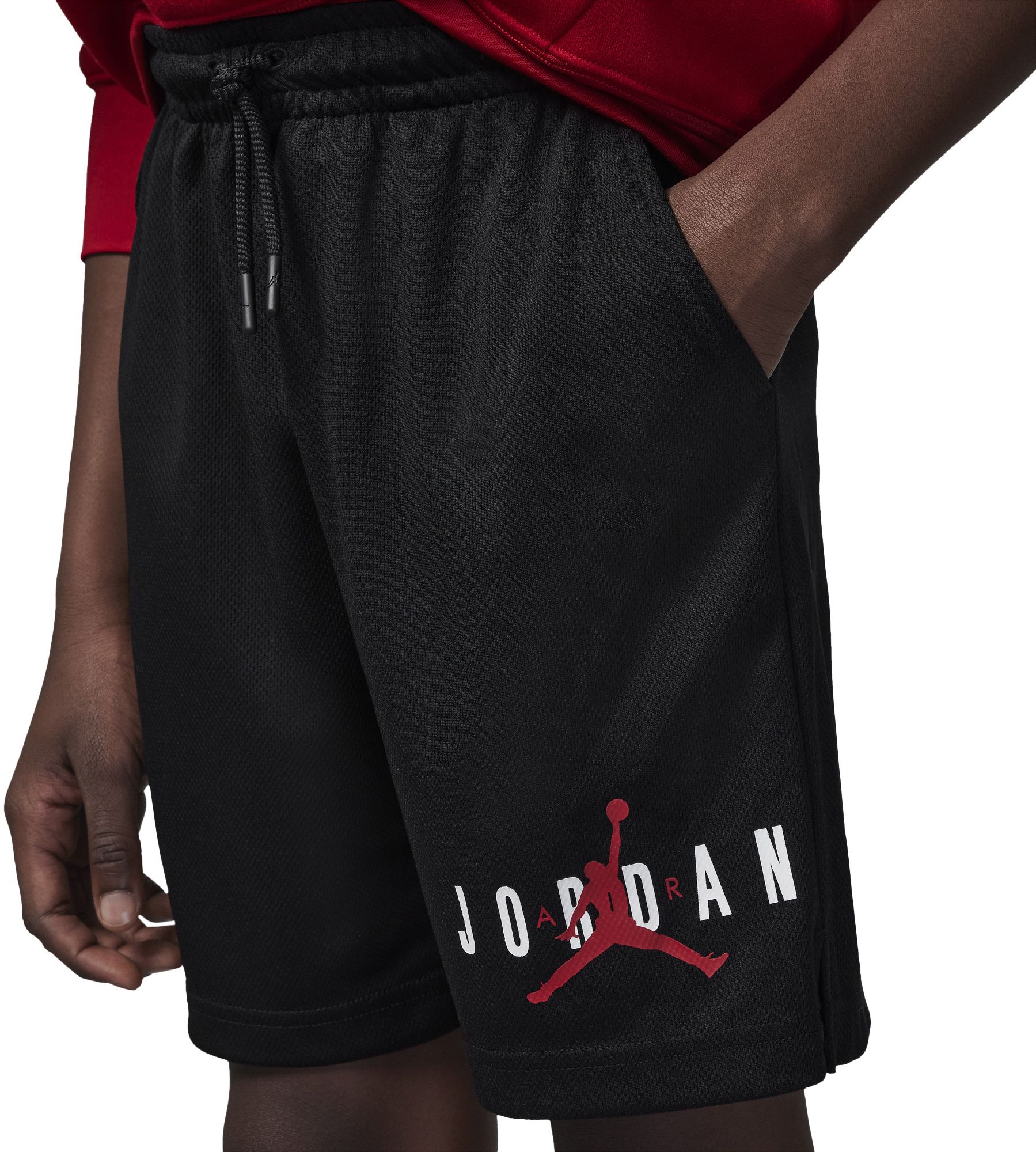 Nike Boys' Jordan Essentials Graphic Mesh Shorts