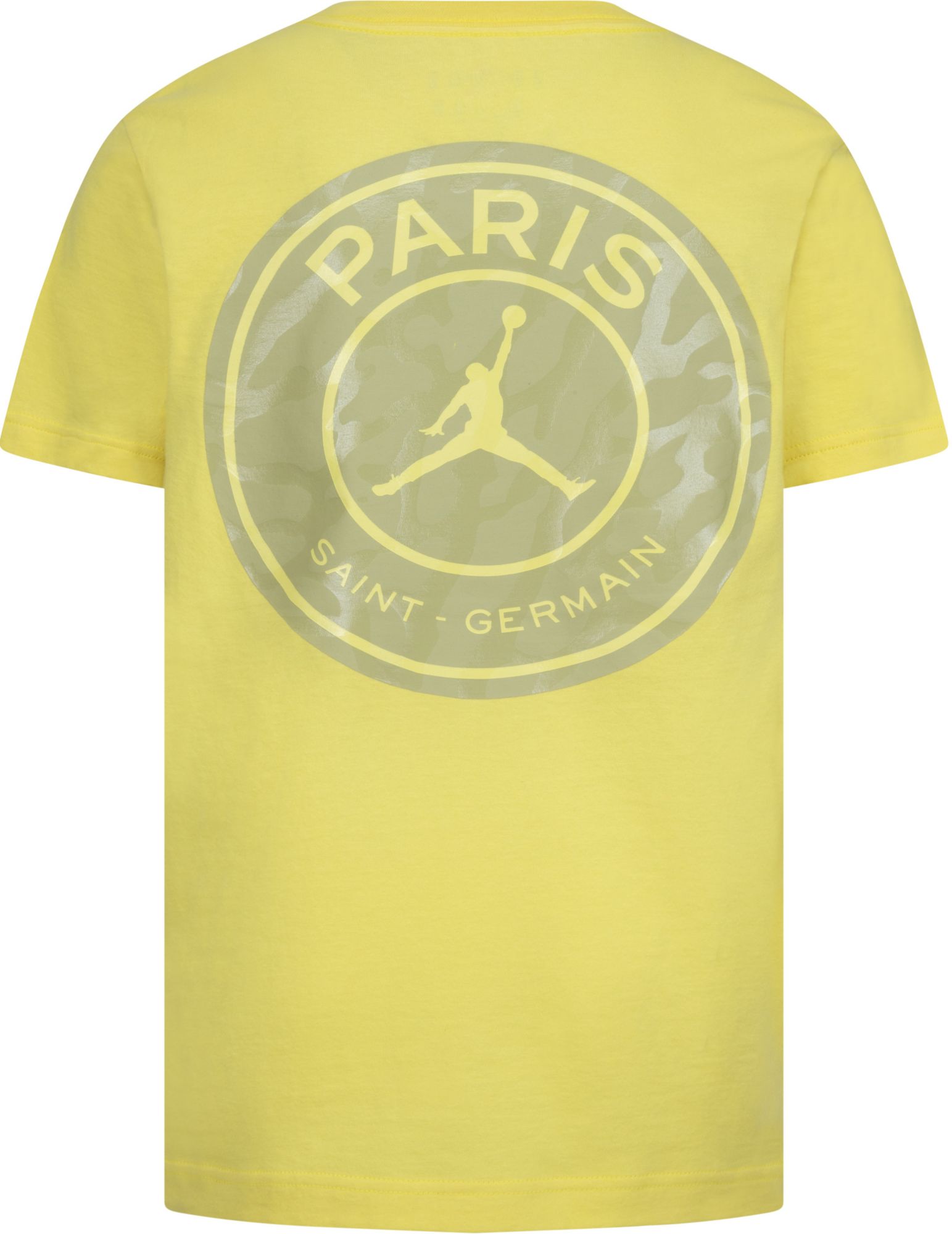 Jordan Youth Paris Saint-Germain Logo Gold T-Shirt product image