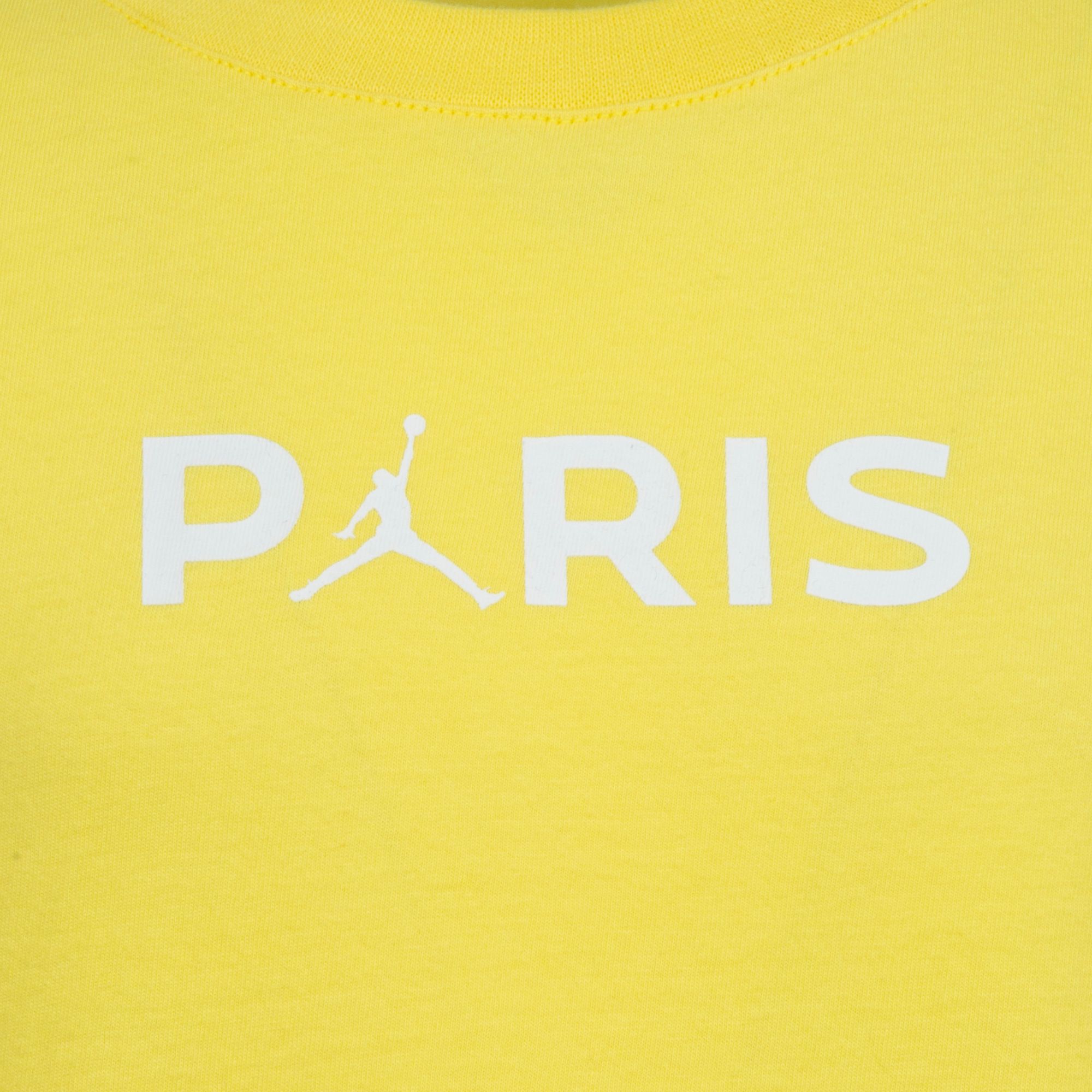 Jordan Youth Paris Saint-Germain Logo Gold T-Shirt product image
