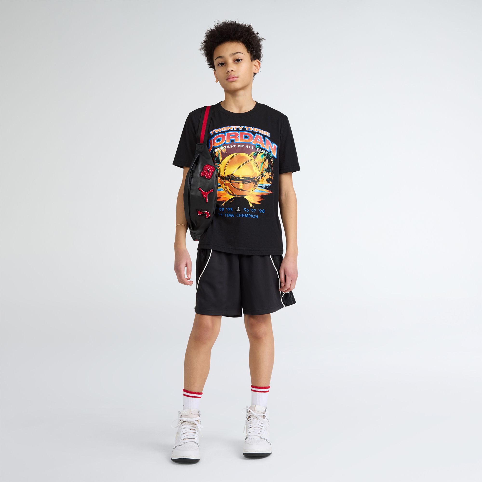 Jordan Boys' Venice Beach Hoops Graphic T-Shirt product image