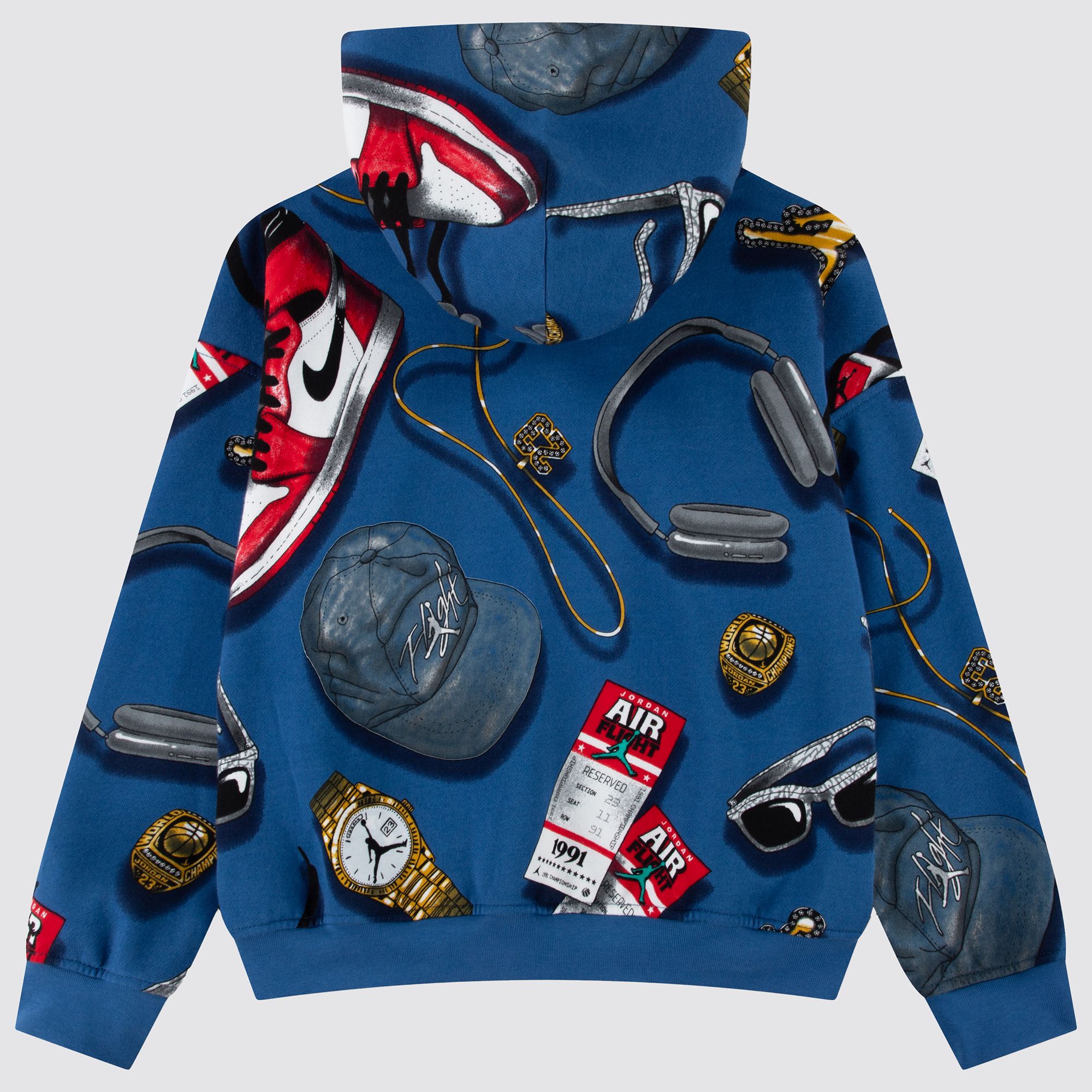 Jordan Boys' Flight Knit Printed Pullover Hoodie product image