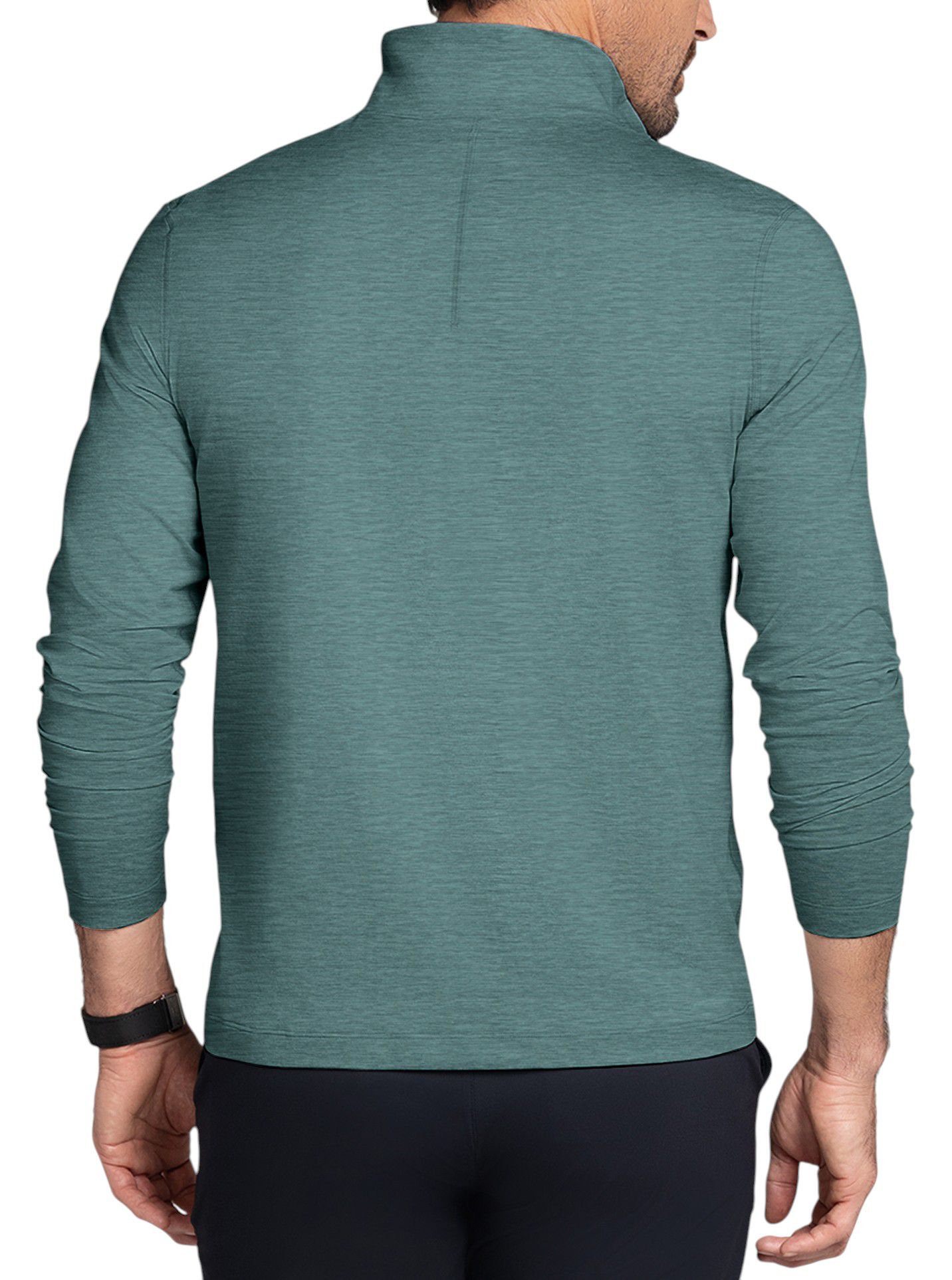 IBKUL Men's 1/4 Zip Mock Golf Pullover product image