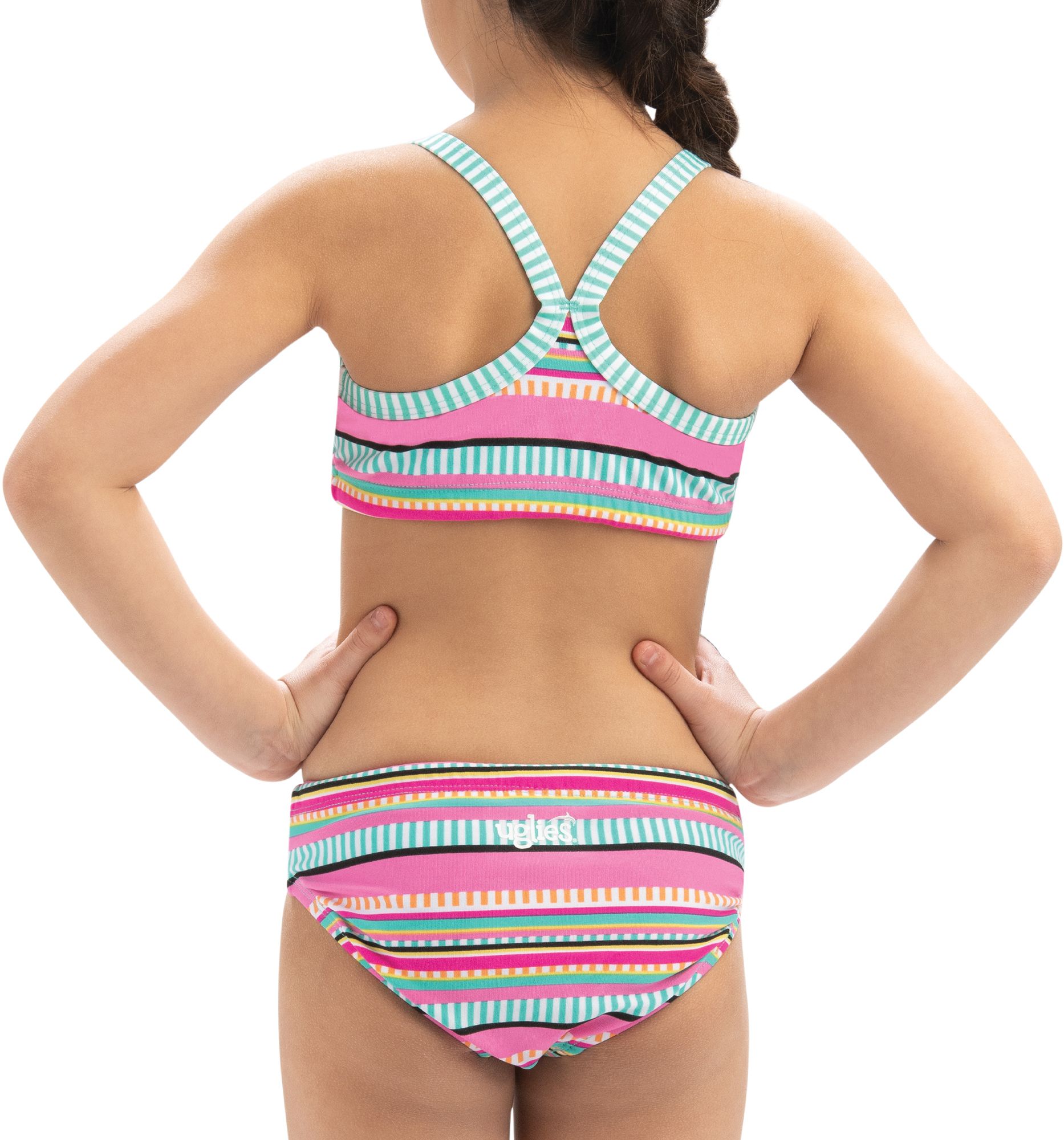 Dolfin Girls' Uglies Print Two Piece Swimsuit product image
