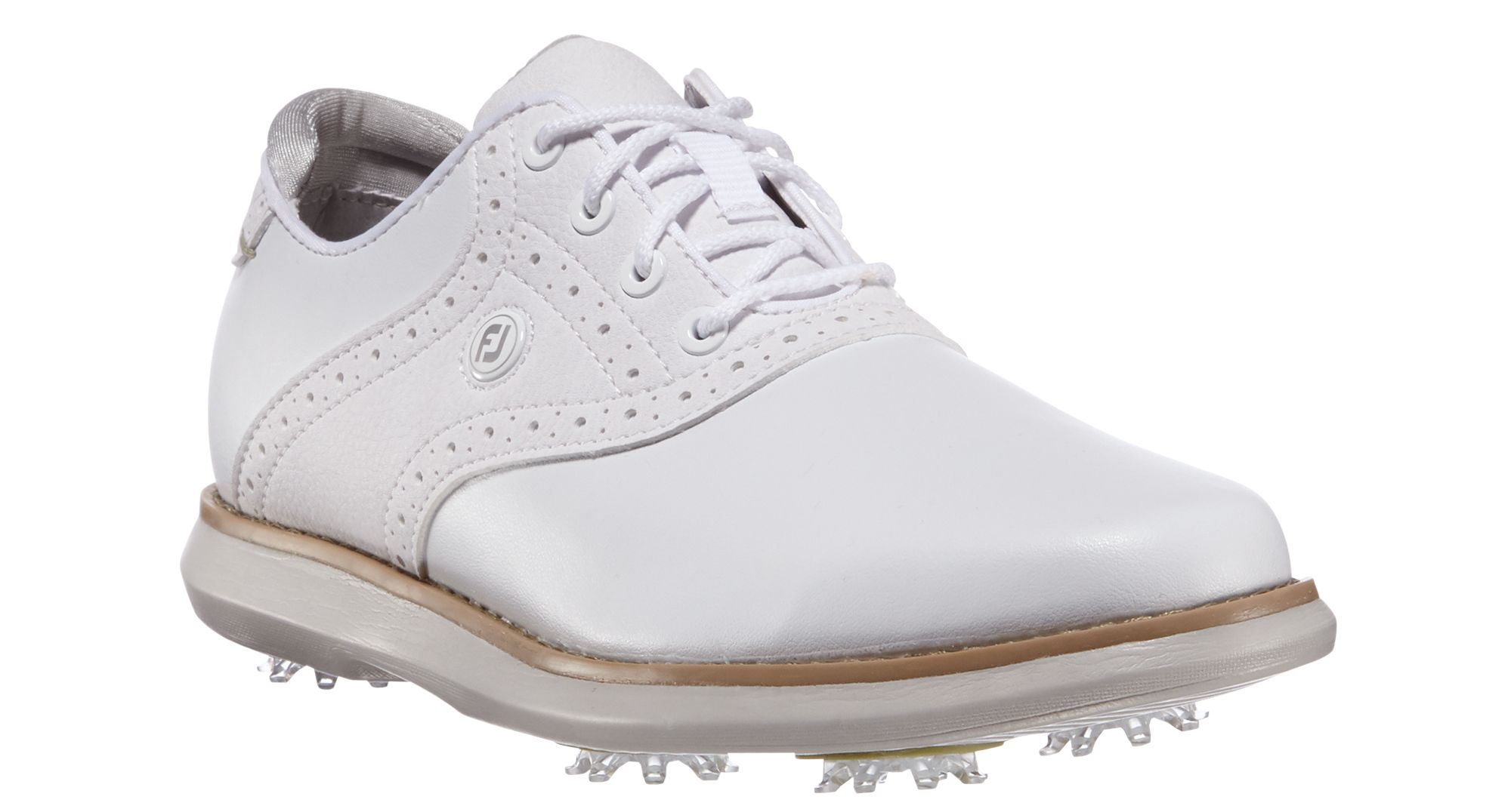 Scarpe Da Golf FootJoy Traditions Donna - In Pelle Con Suola In Gomma