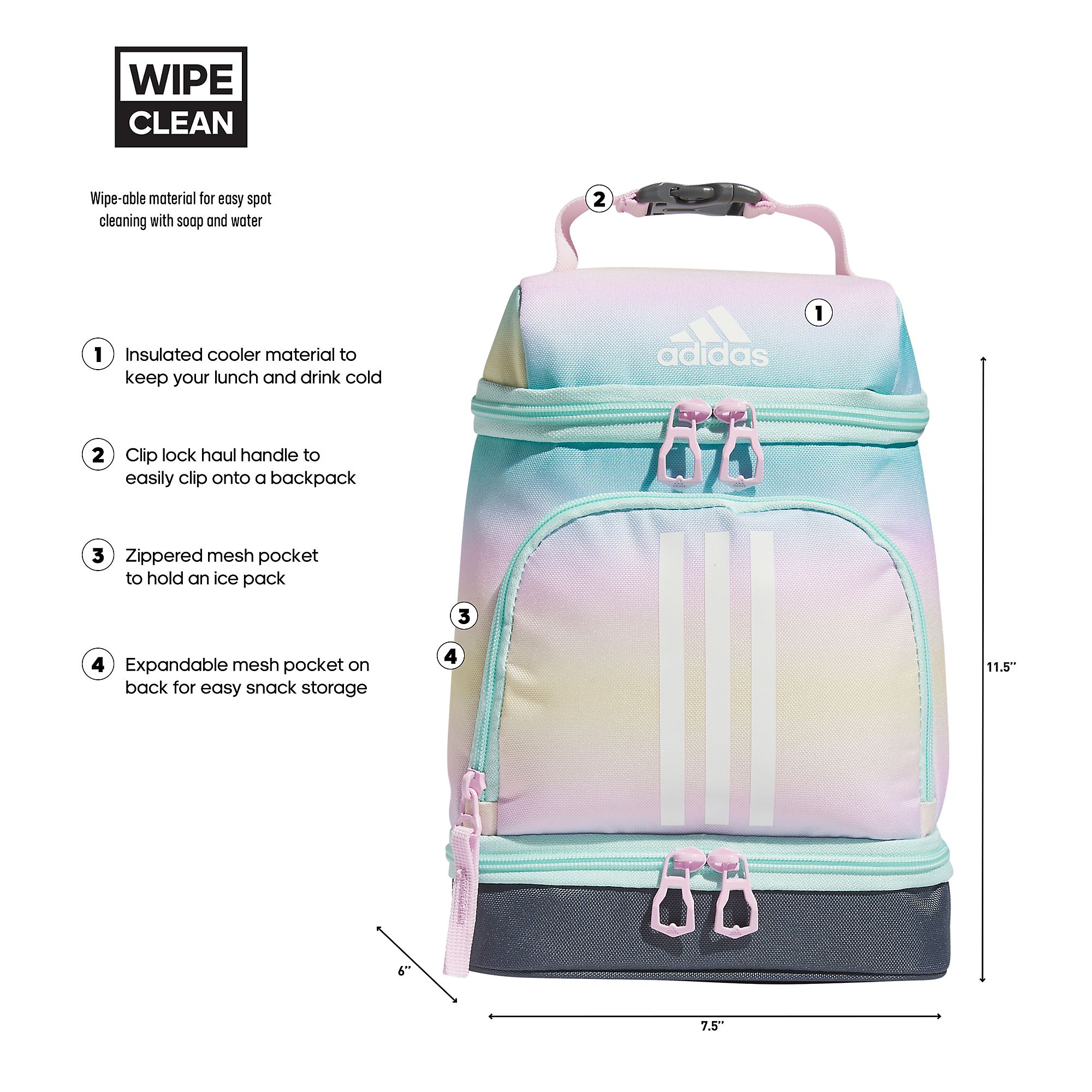 adidas Excel 2 Lunch Bag product image