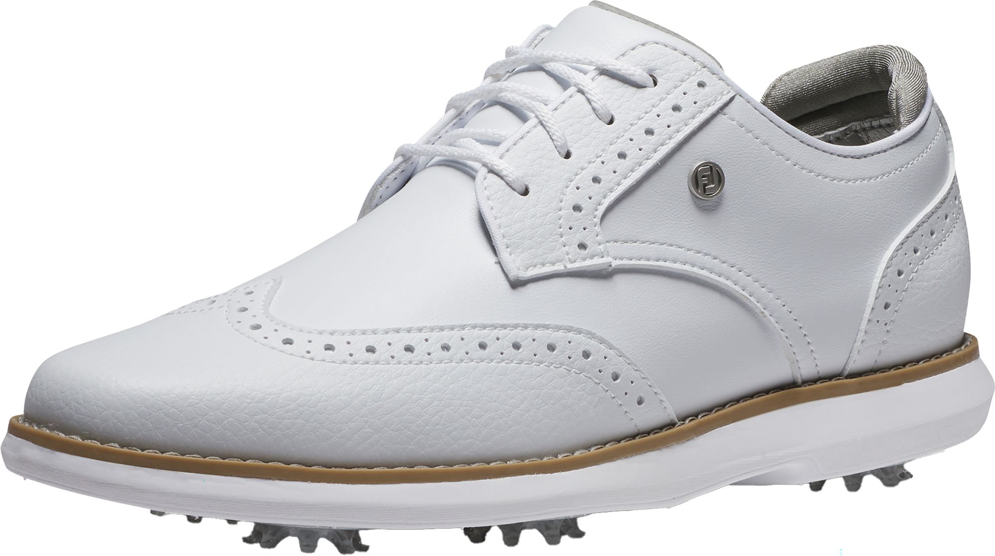 FootJoy Women's Wing Tip Traditions Spiked Golf Shoes product image