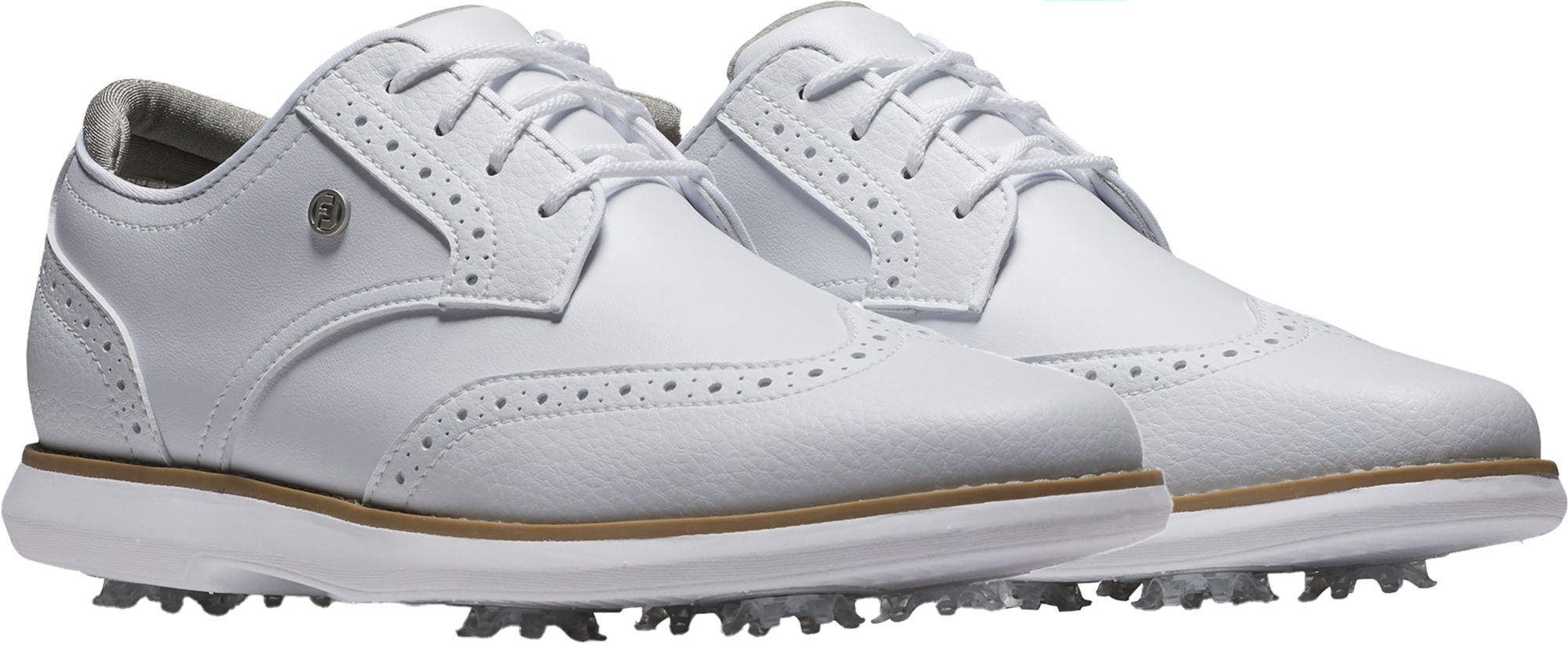 FootJoy Women's Wing Tip Traditions Spiked Golf Shoes product image