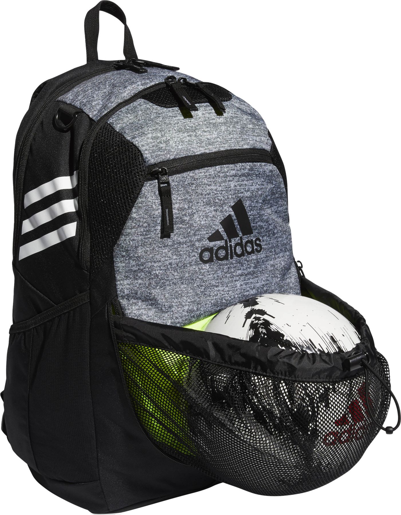 Adidas stadium backpack black best sale