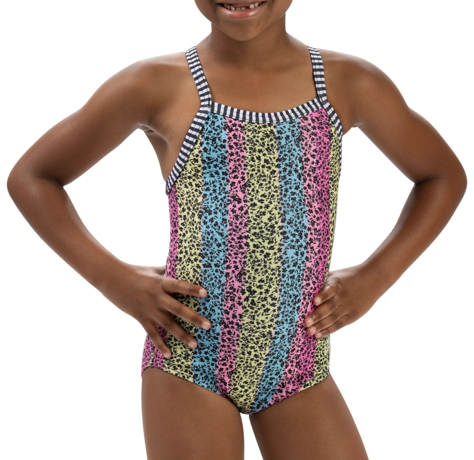 Dolfin Little Girls' Uglies Floret V-Back One-Piece Swimsuit product image