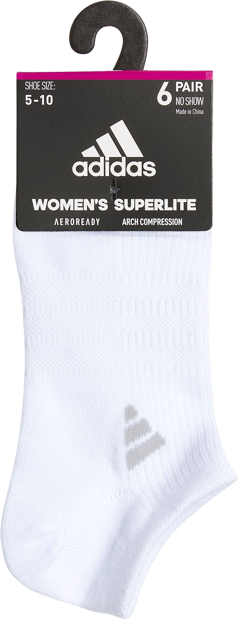 adidas Superlite 3.0 No Show Socks - 6 Pack product image
