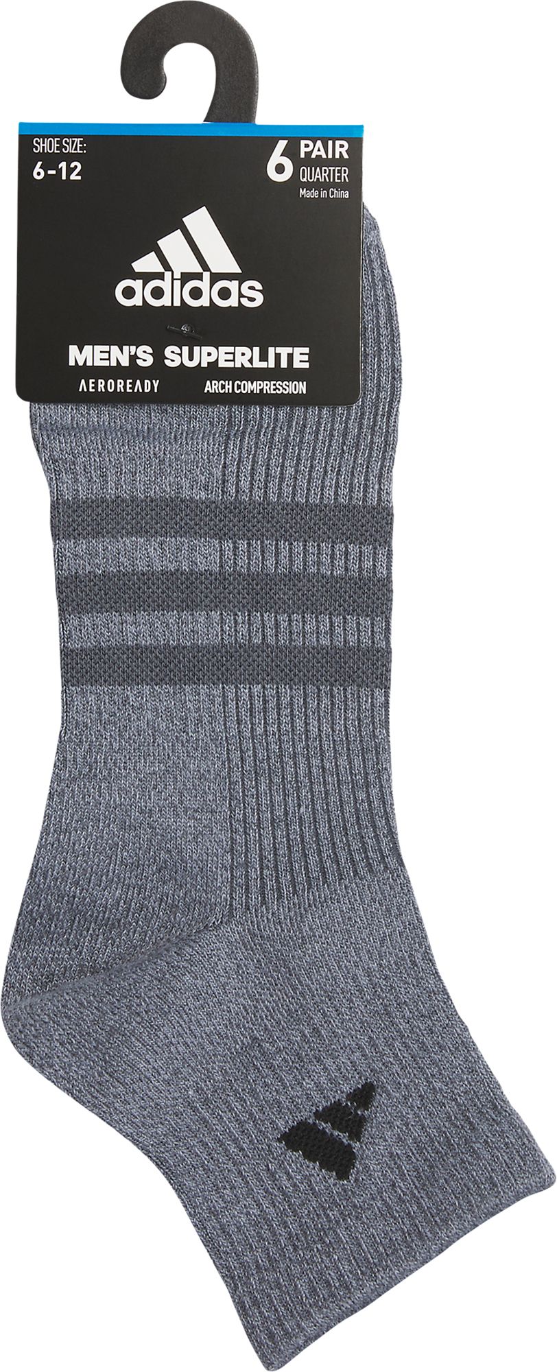 adidas Men's Superlite 3.0 Low Cut Socks (6-pack) product image