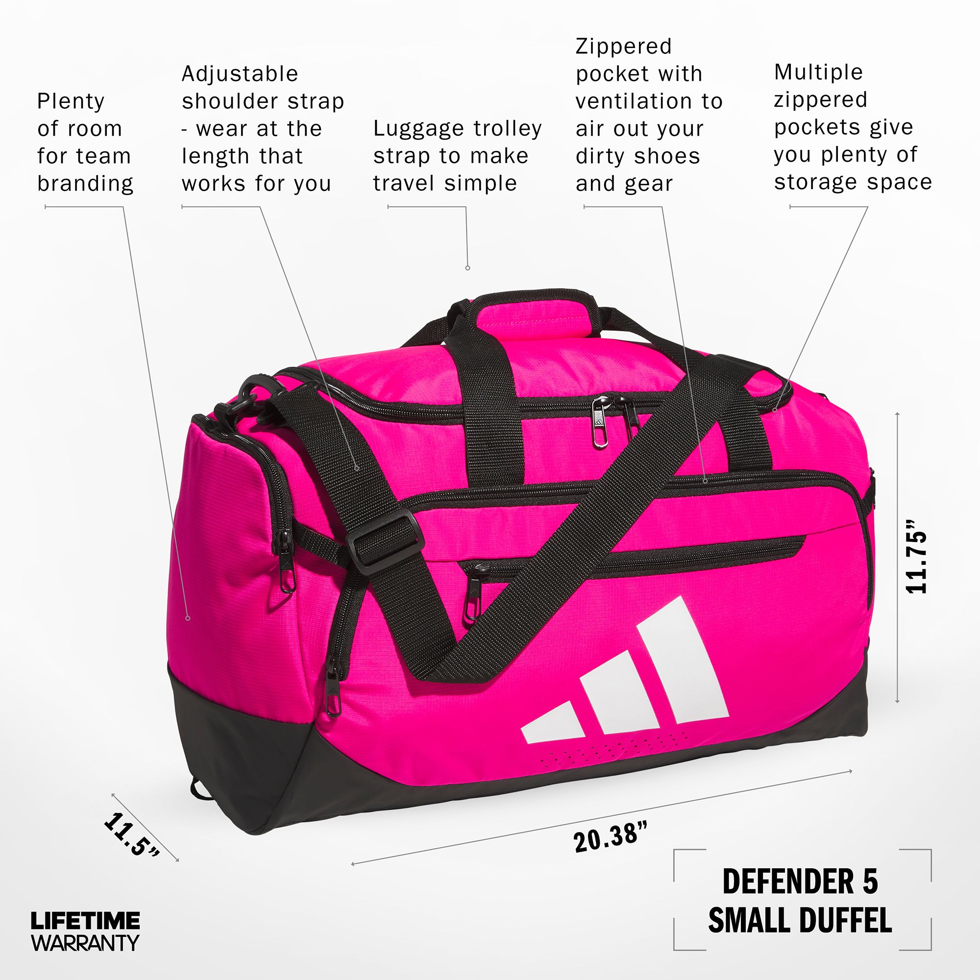 adidas Defender 5 Small Duffel Bag product image