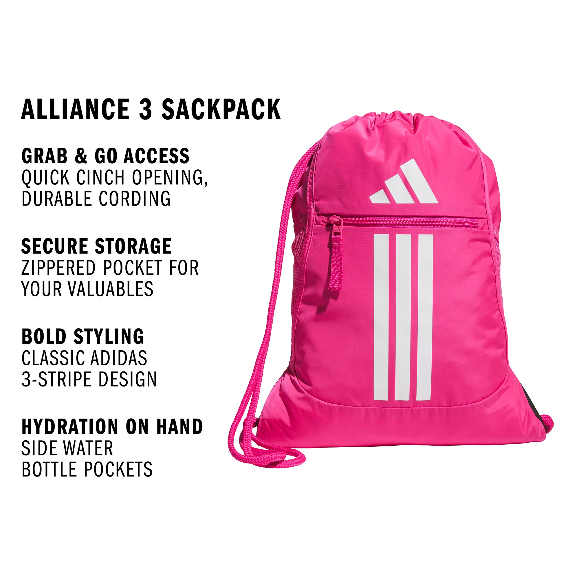 adidas Alliance 3 Sackpack product image