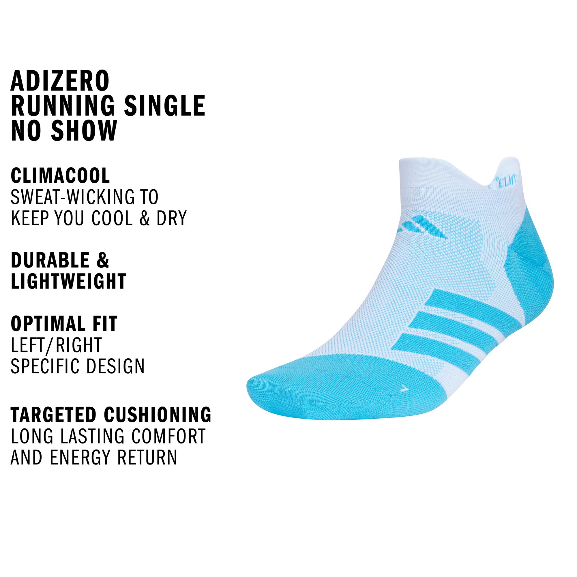 adidas Adizero Running Single No Show Socks product image