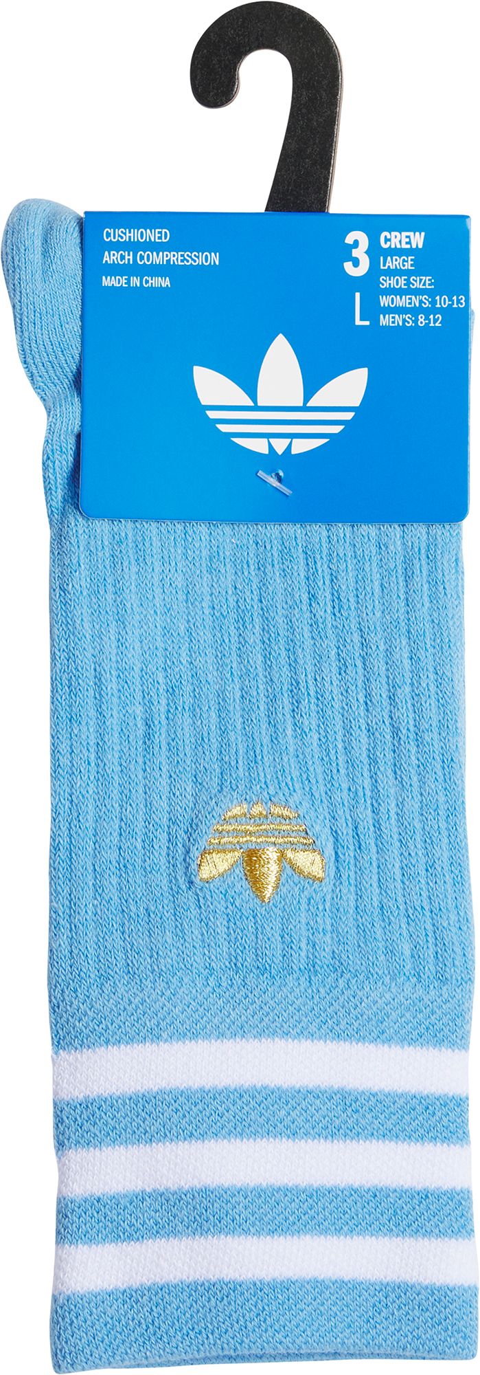 adidas Originals Unisex Argentina Roller Crew Socks - 3 Pack product image